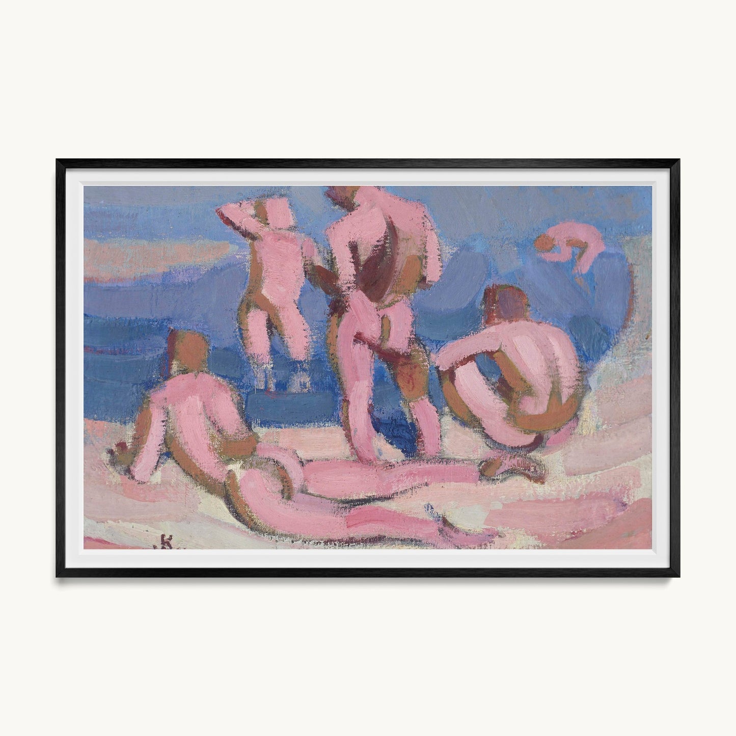 Bathing Men