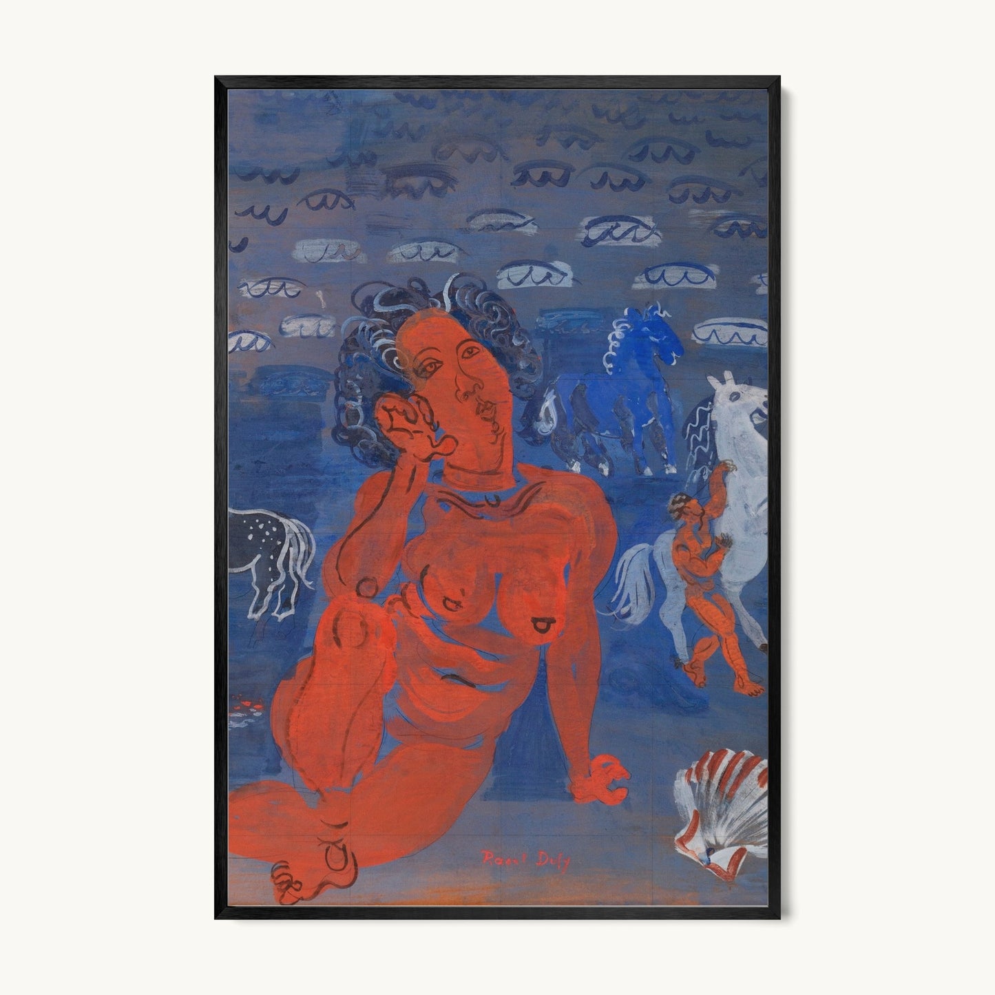 Amphitrite et chevaux marins (1925)