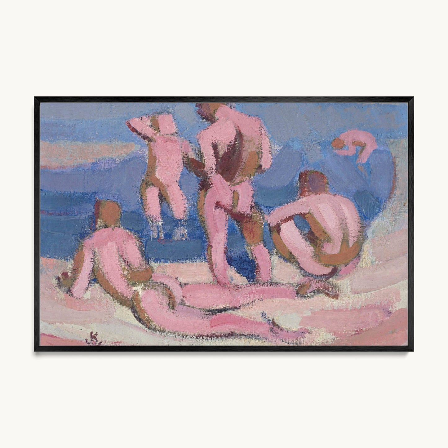 Bathing Men