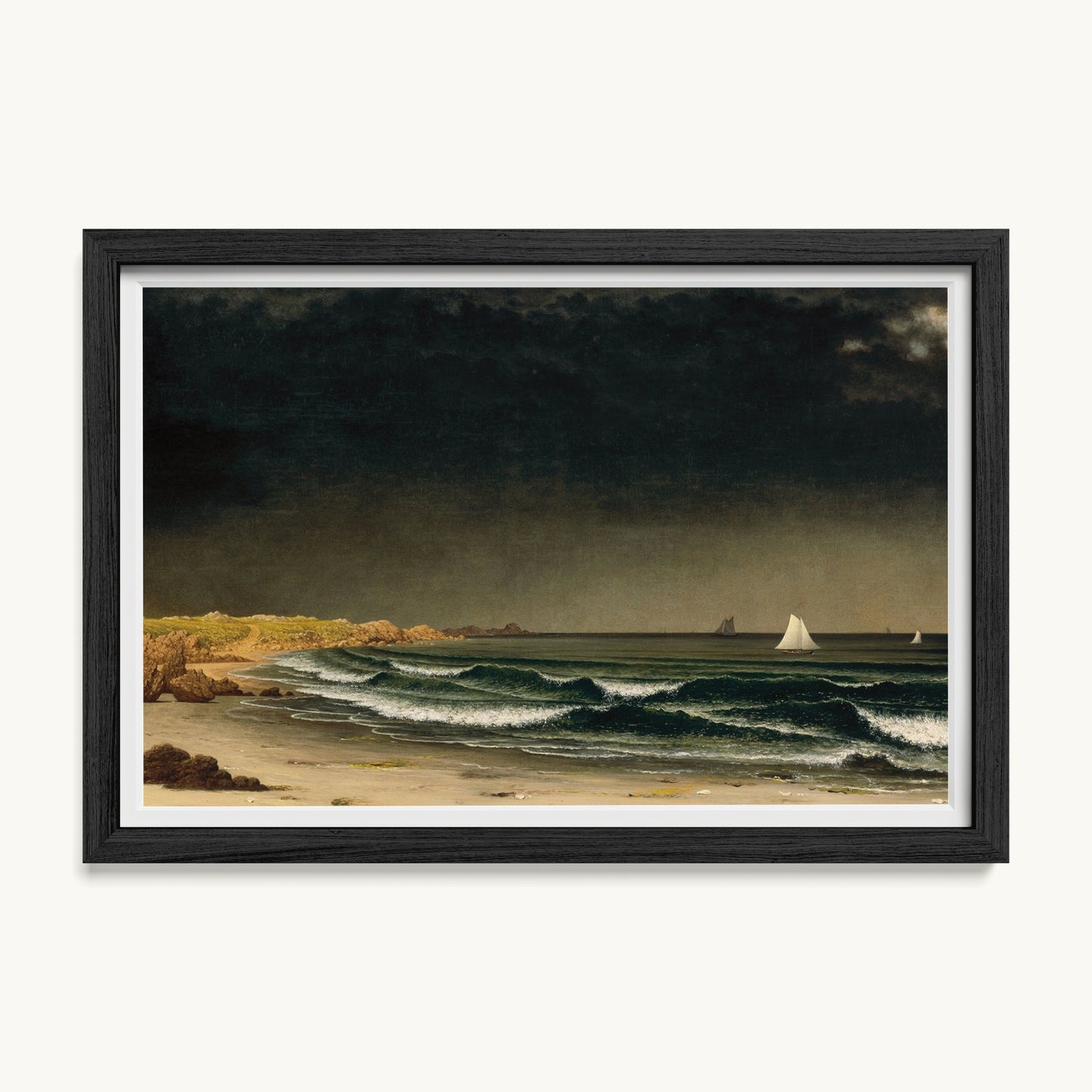 Approaching Storm, Beach near Newport