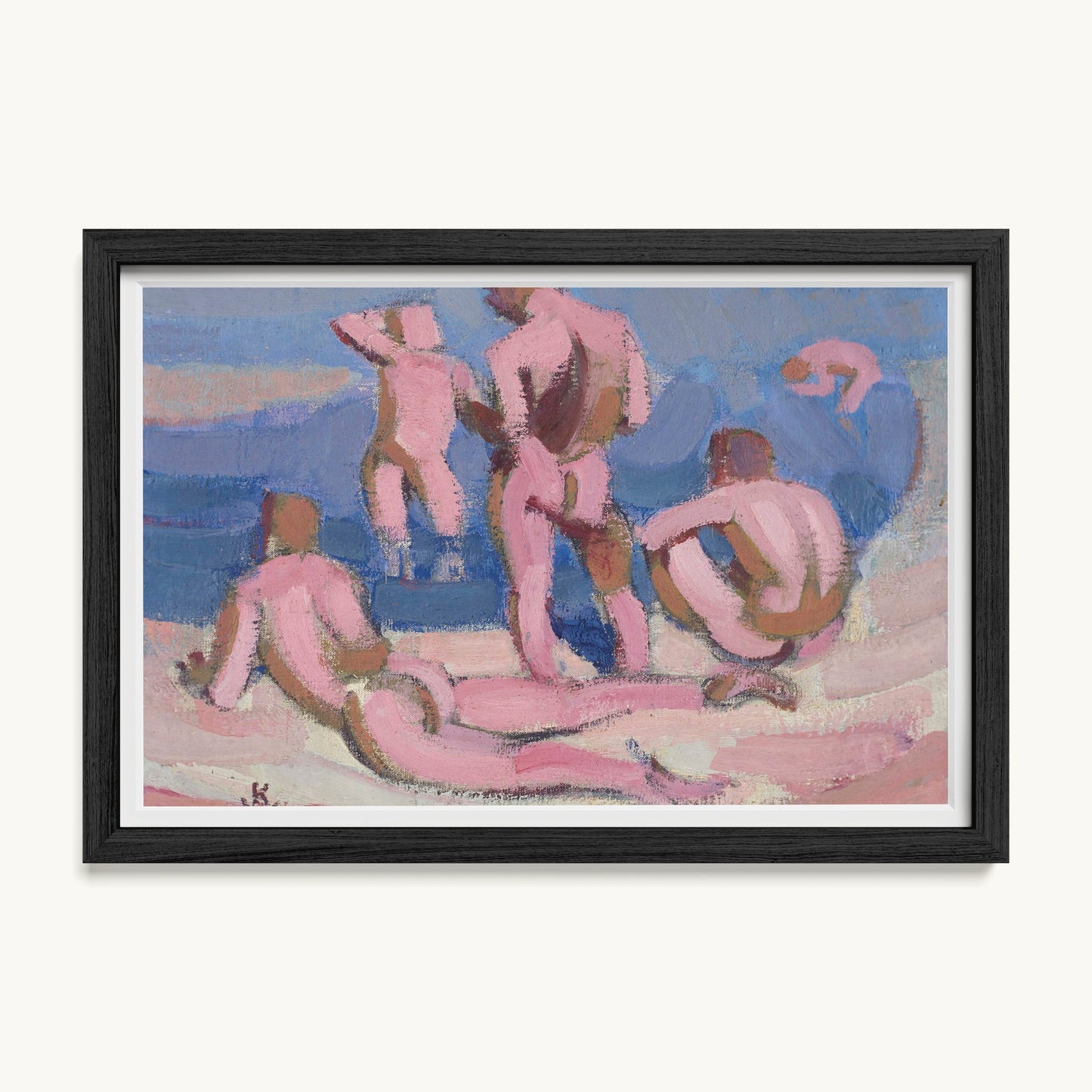 Bathing Men