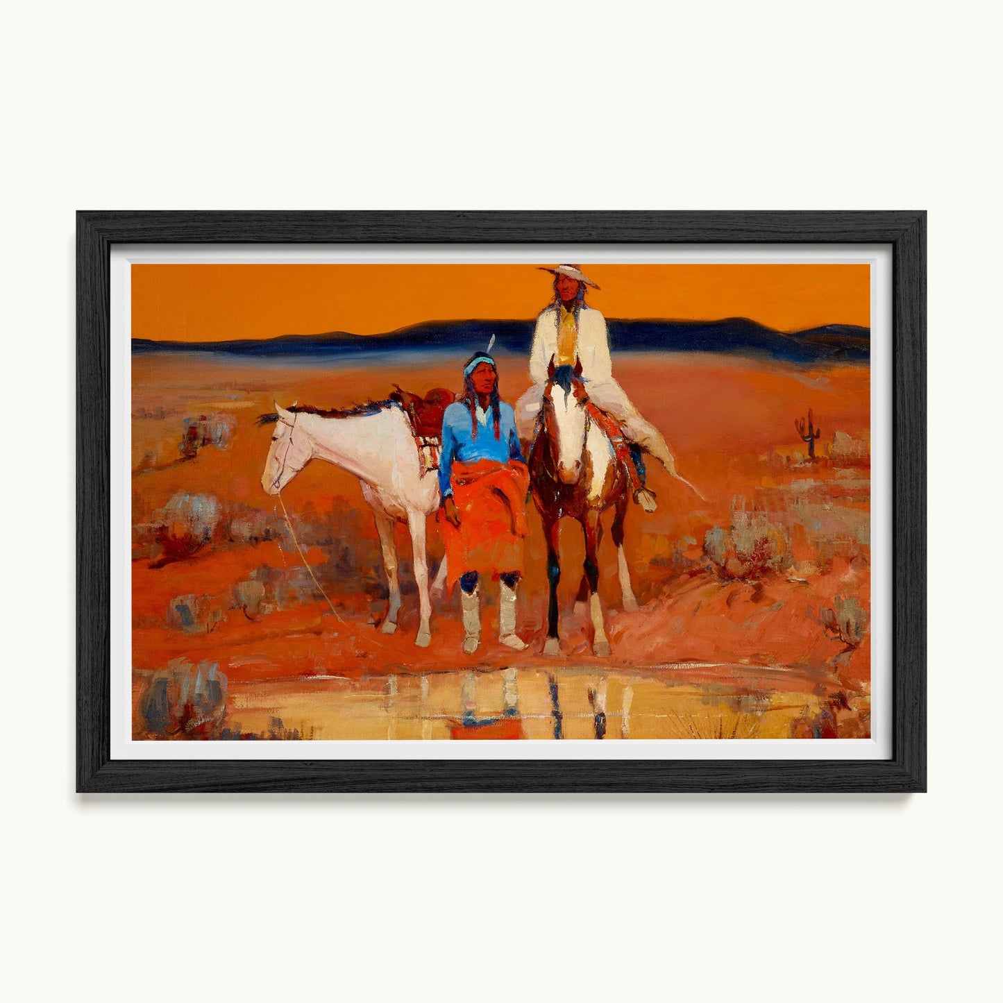 Apache at Watering Hole