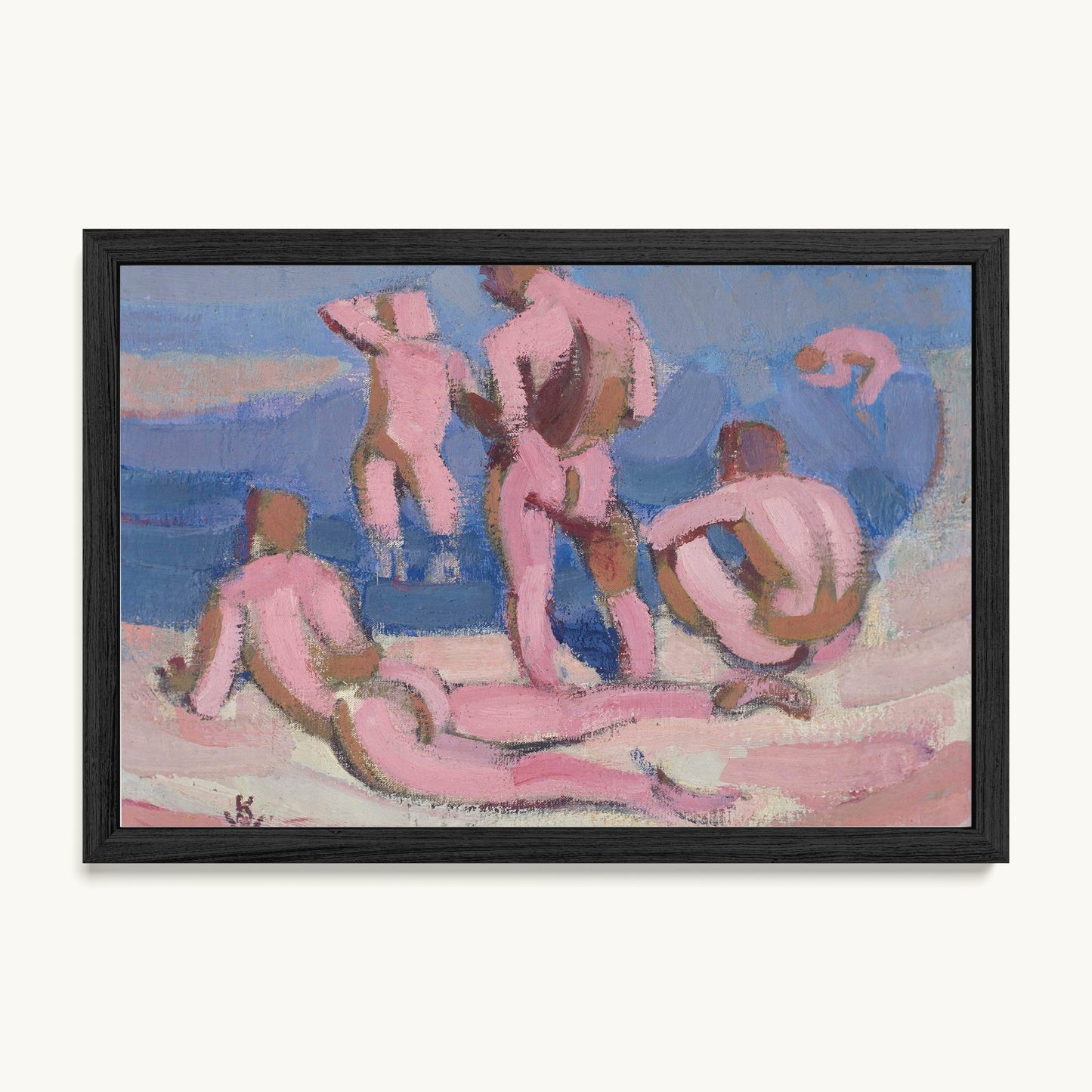 Bathing Men