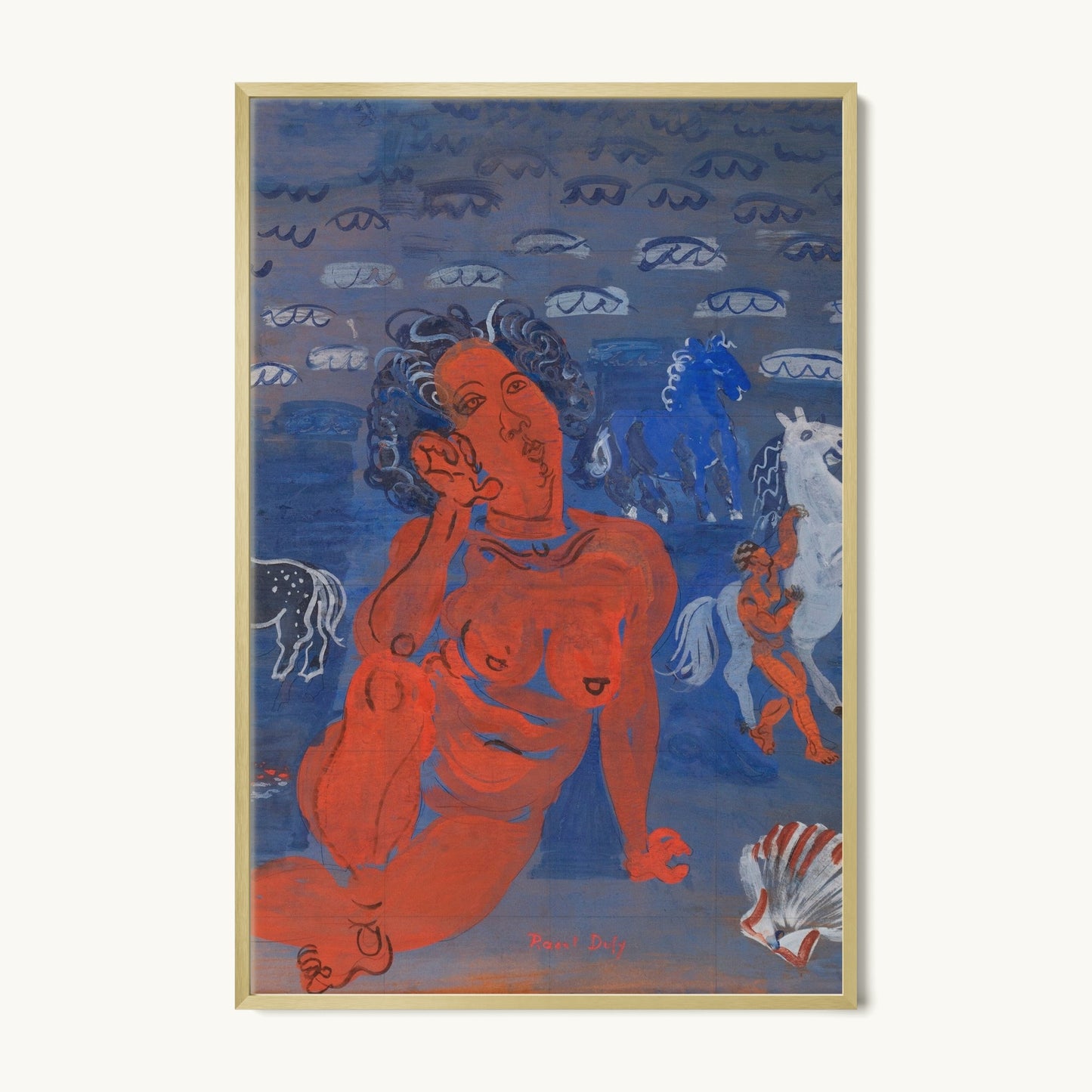 Amphitrite et chevaux marins (1925)