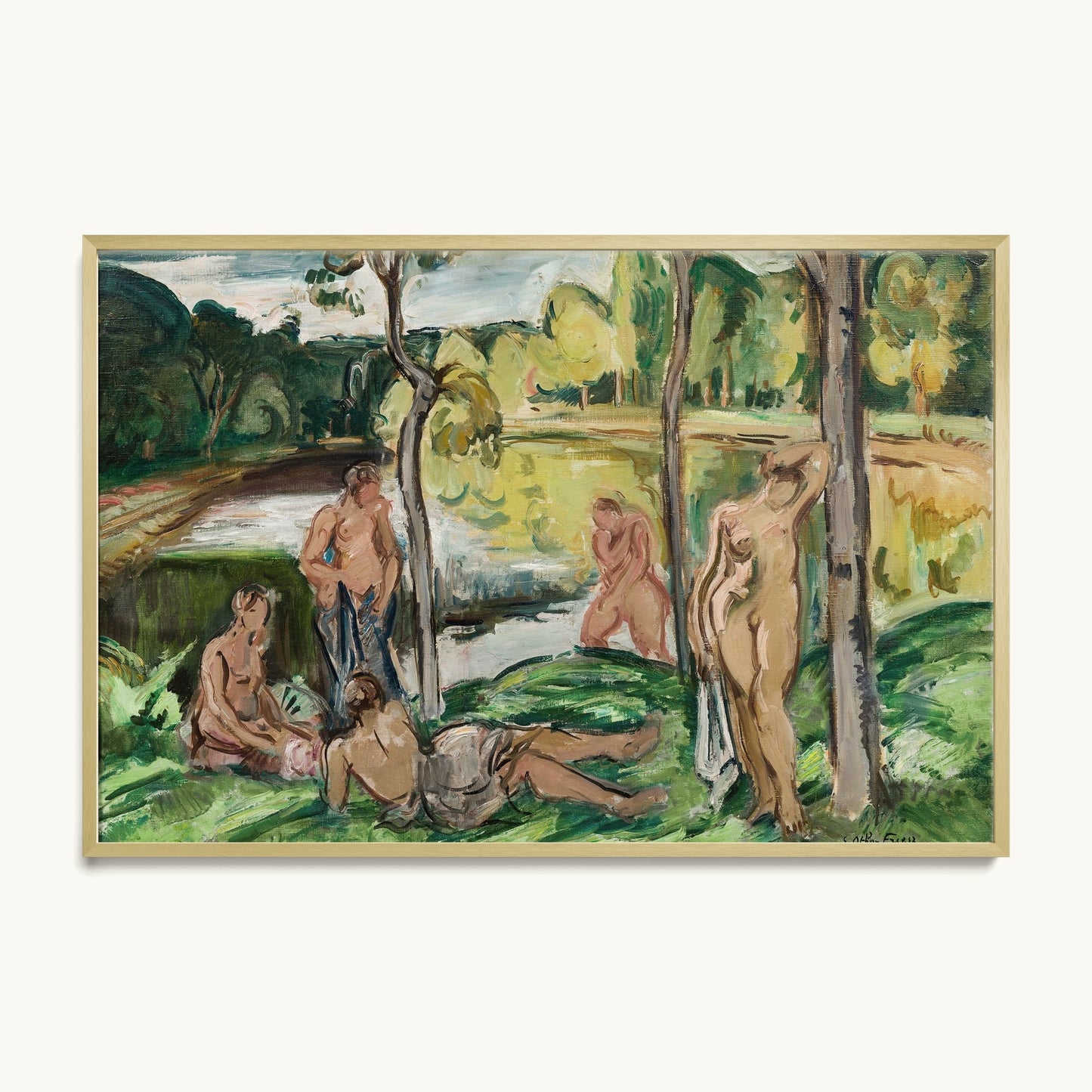 Baigneuses sur la Rance