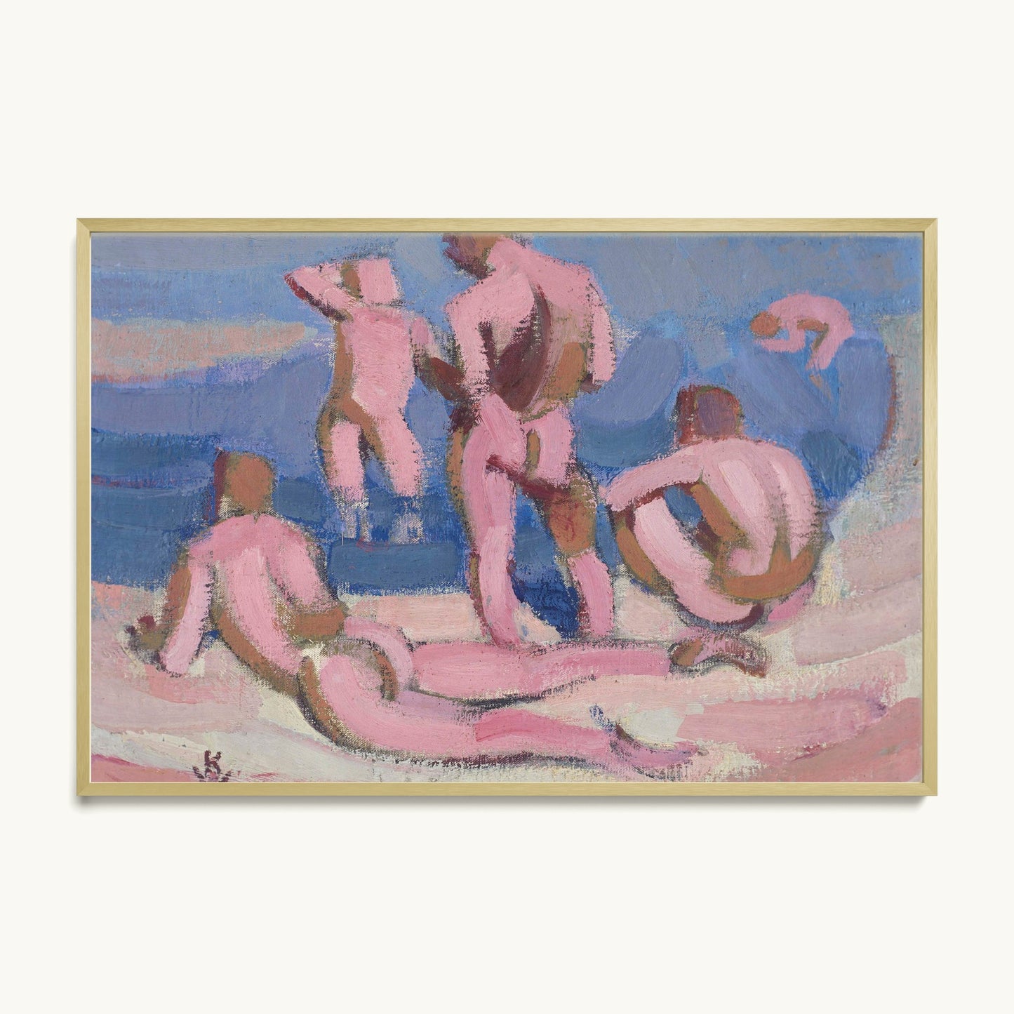 Bathing Men
