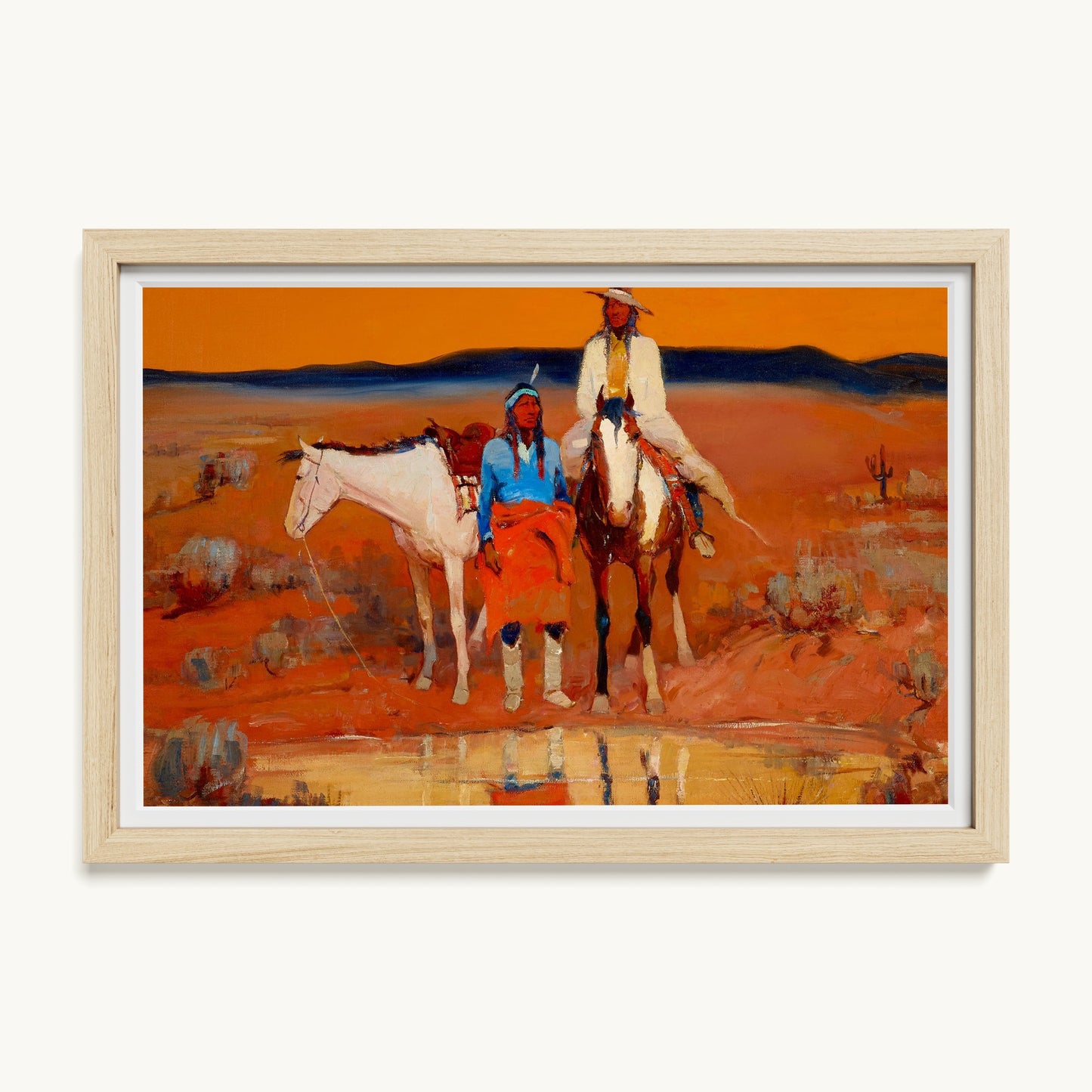 Apache at Watering Hole