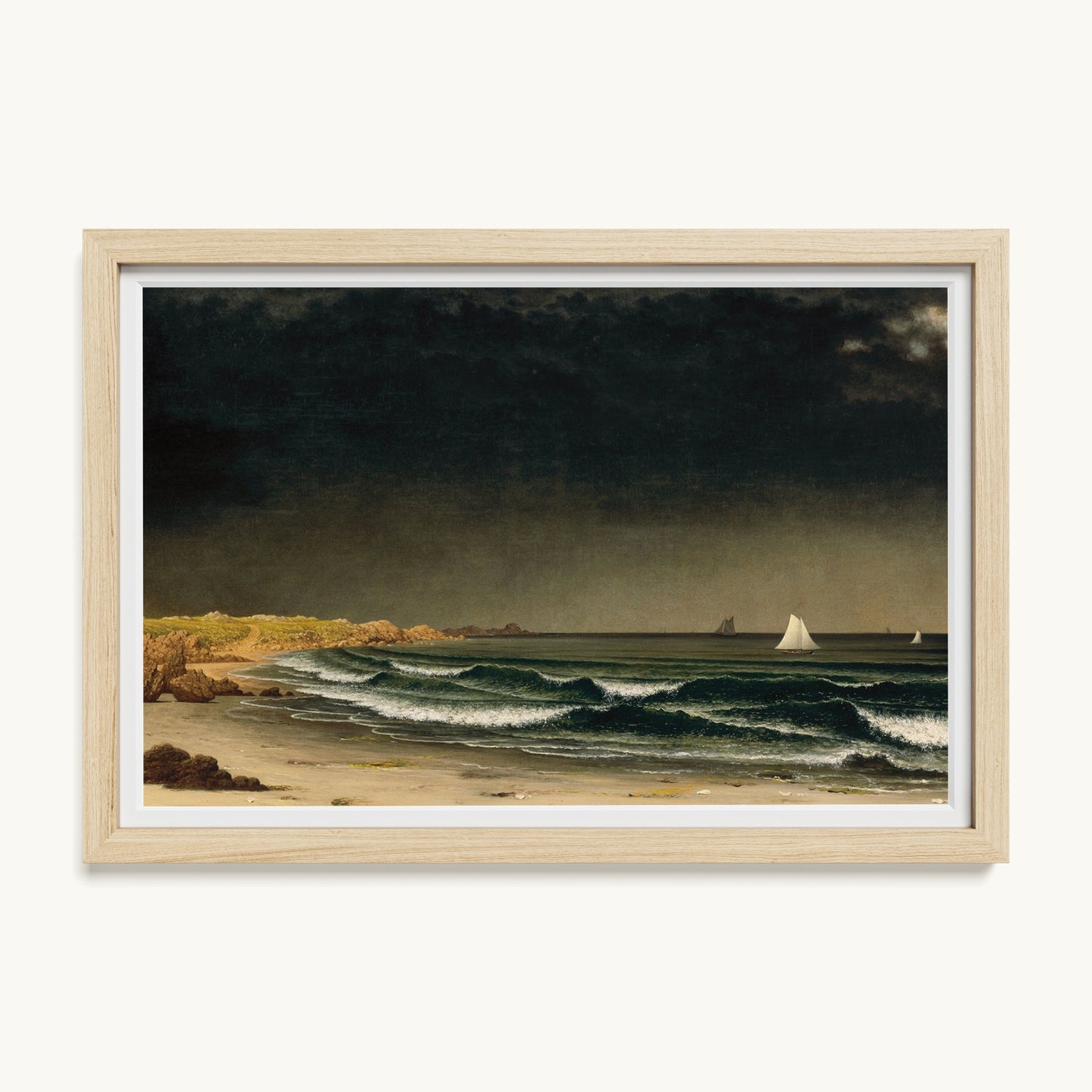 Approaching Storm, Beach near Newport