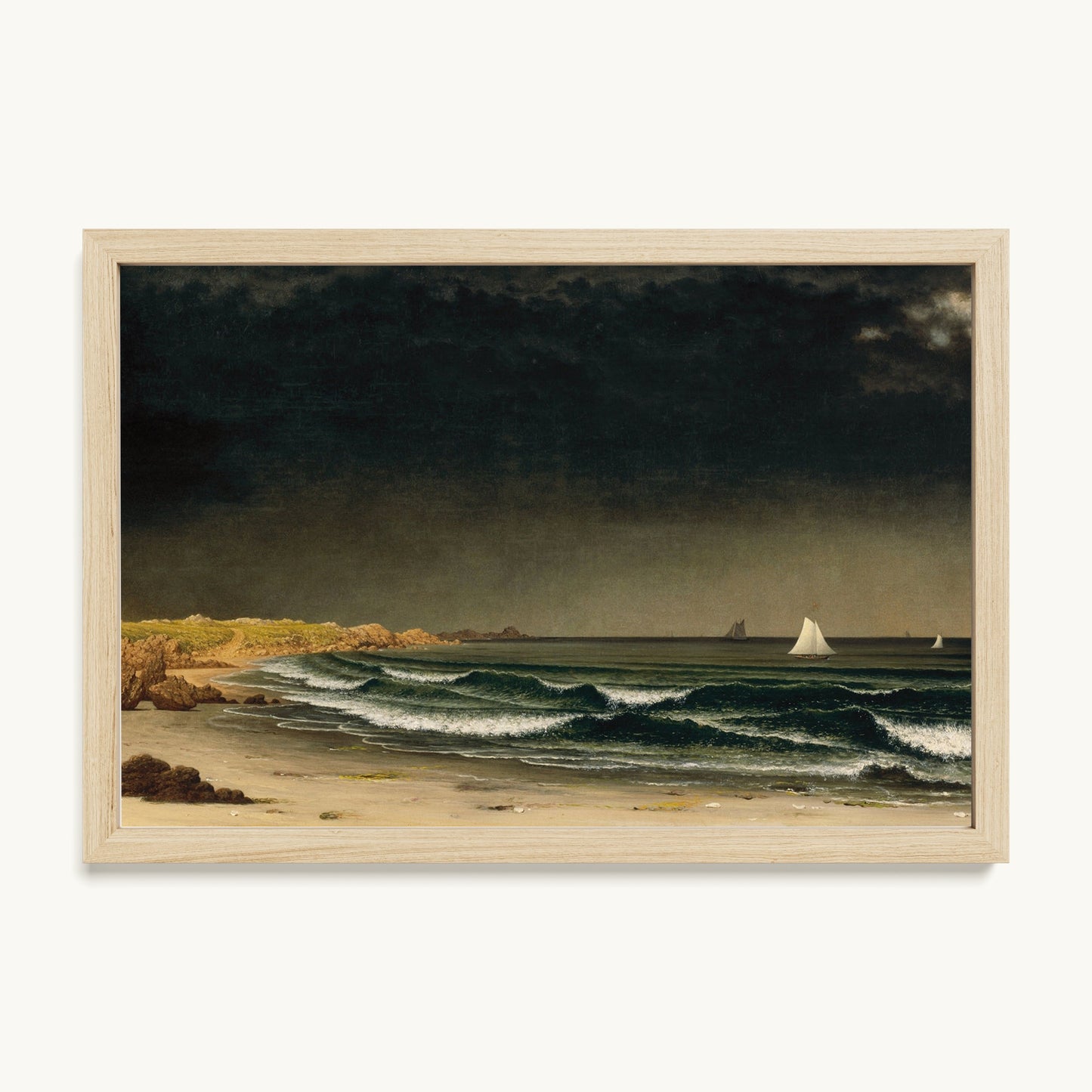 Approaching Storm, Beach near Newport