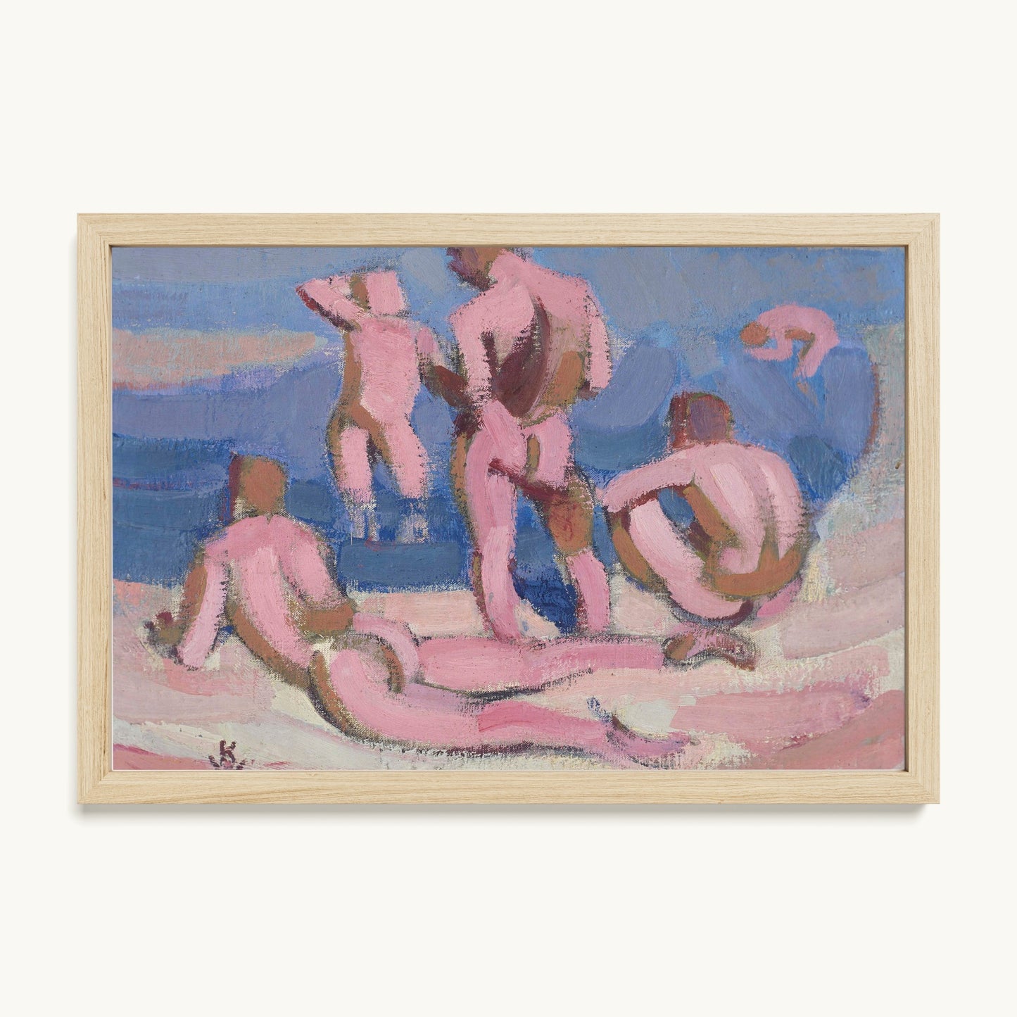Bathing Men