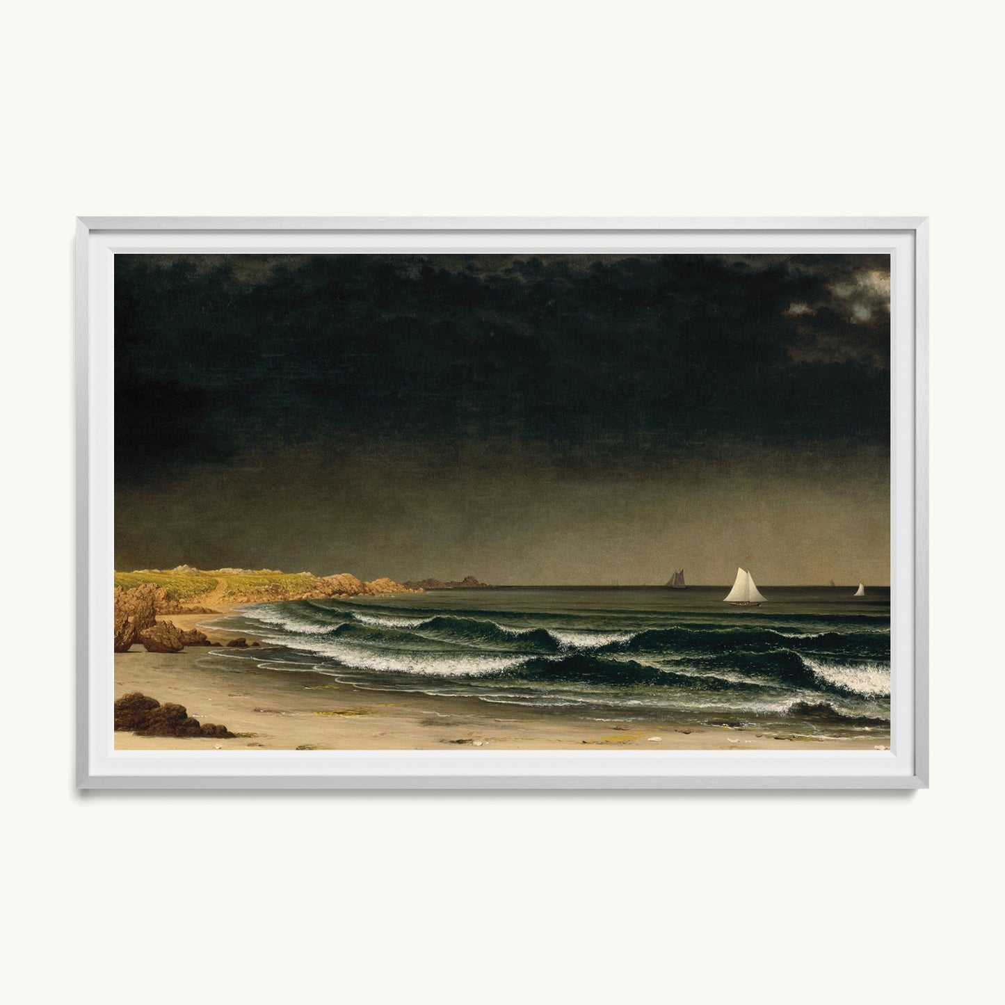 Approaching Storm, Beach near Newport
