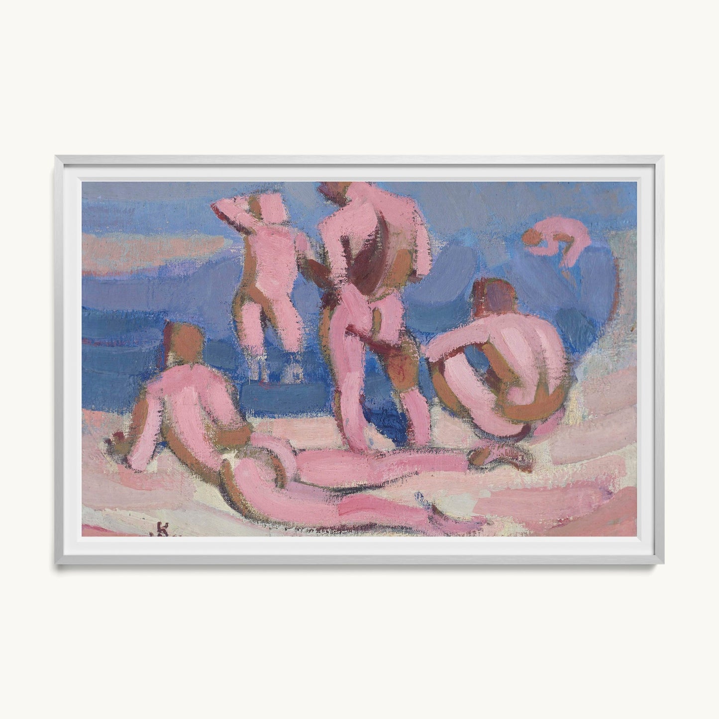 Bathing Men