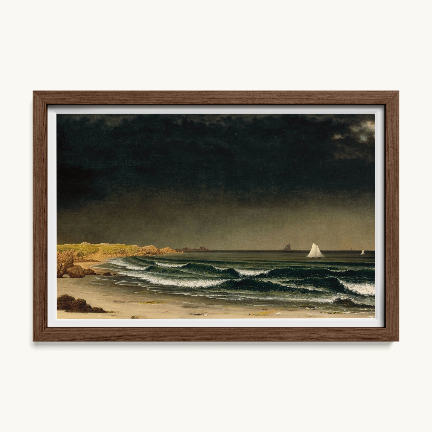 Approaching Storm, Beach near Newport