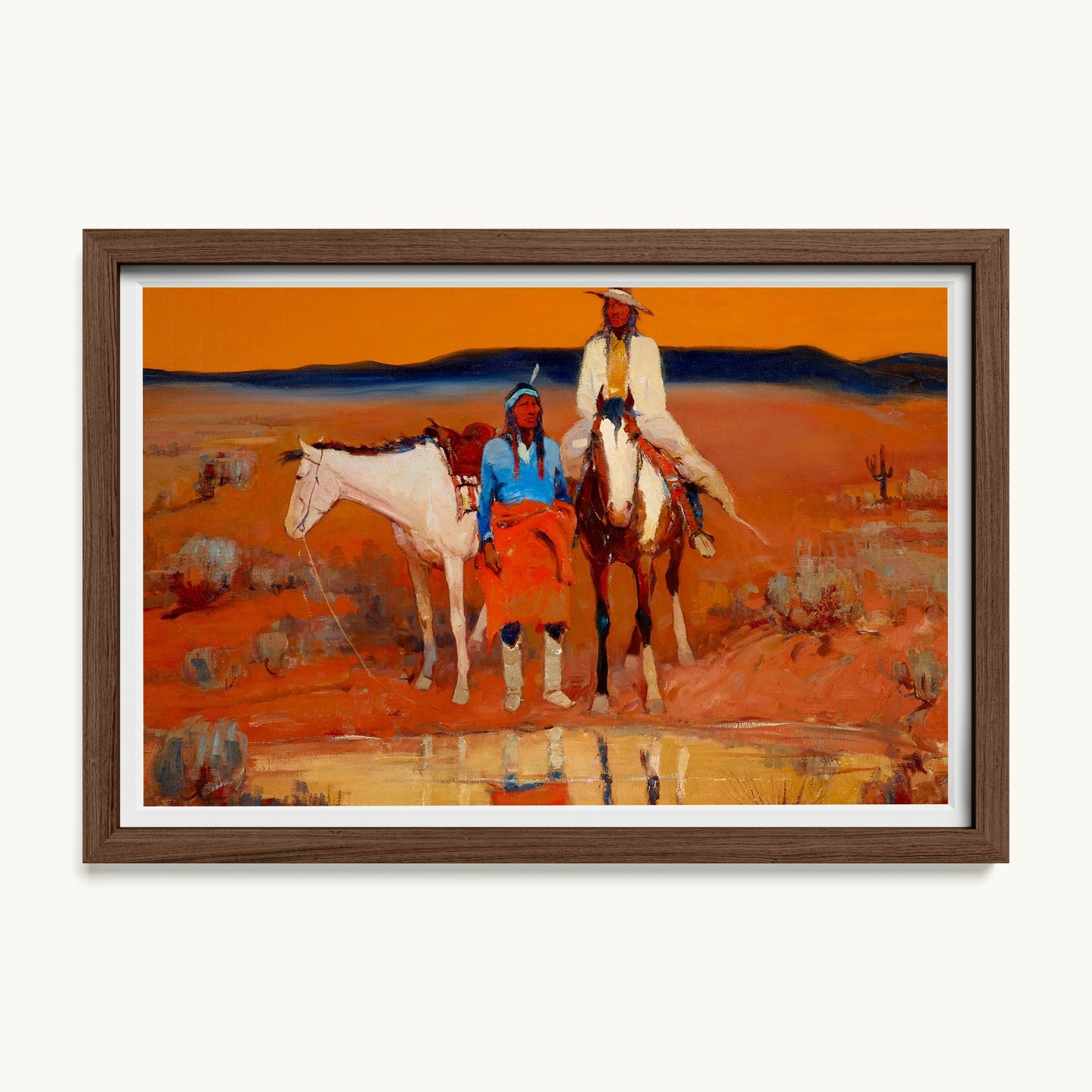 Apache at Watering Hole