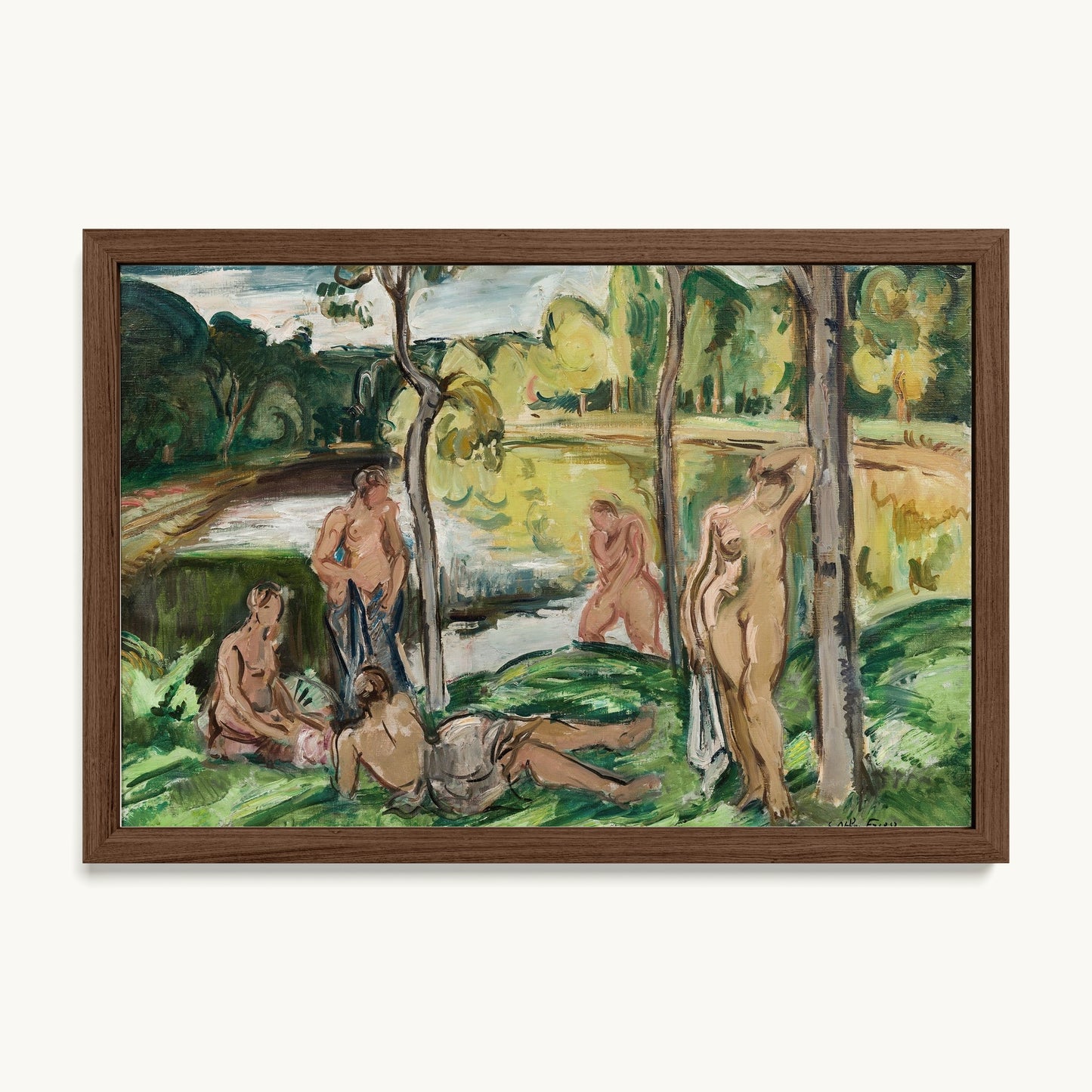 Baigneuses sur la Rance