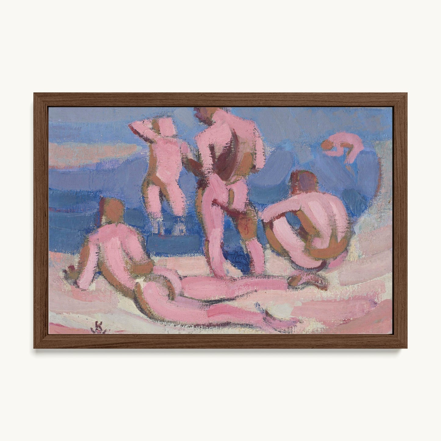Bathing Men