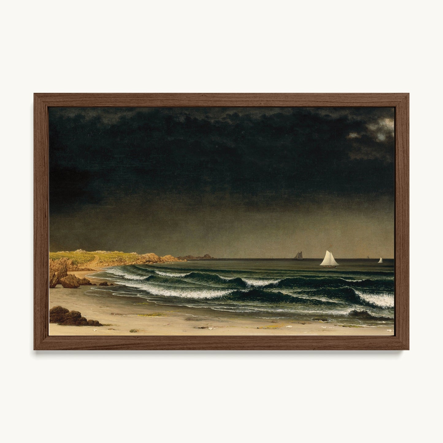 Approaching Storm, Beach near Newport