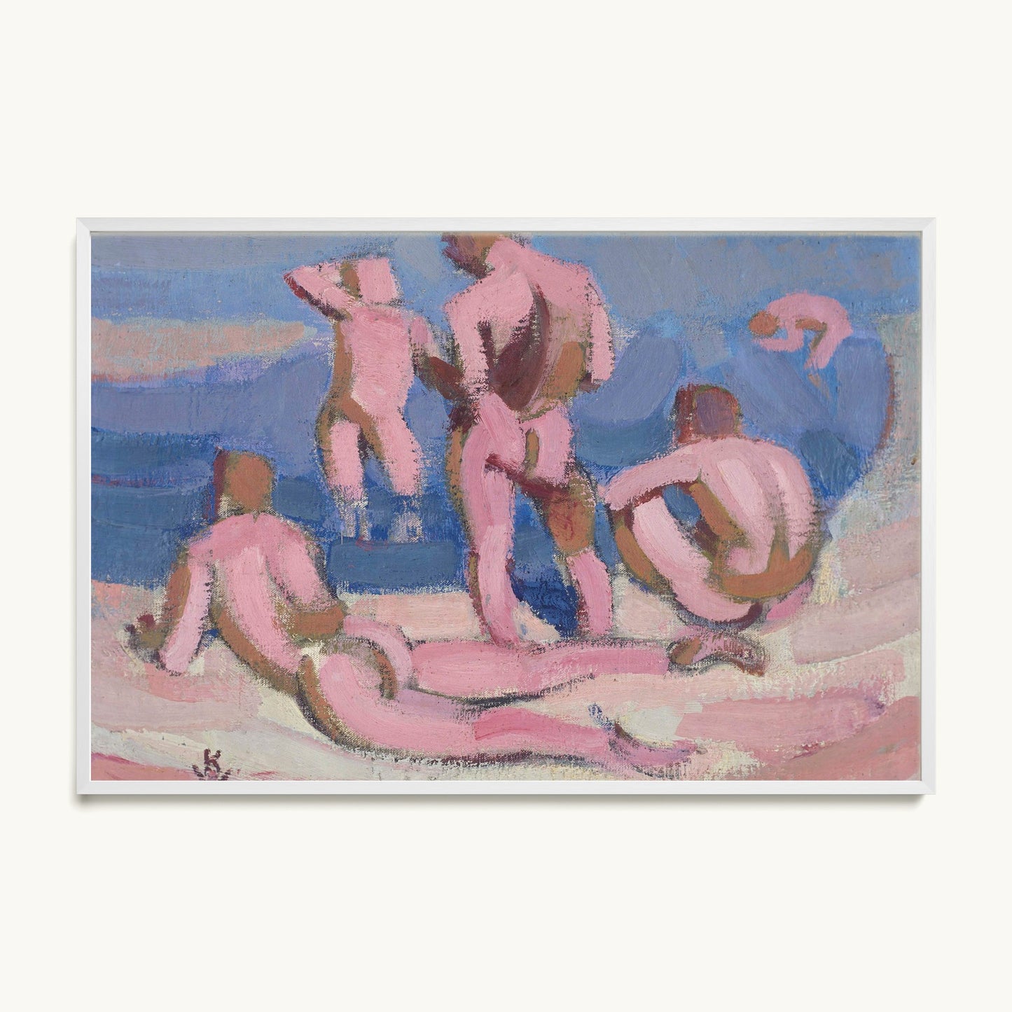 Bathing Men