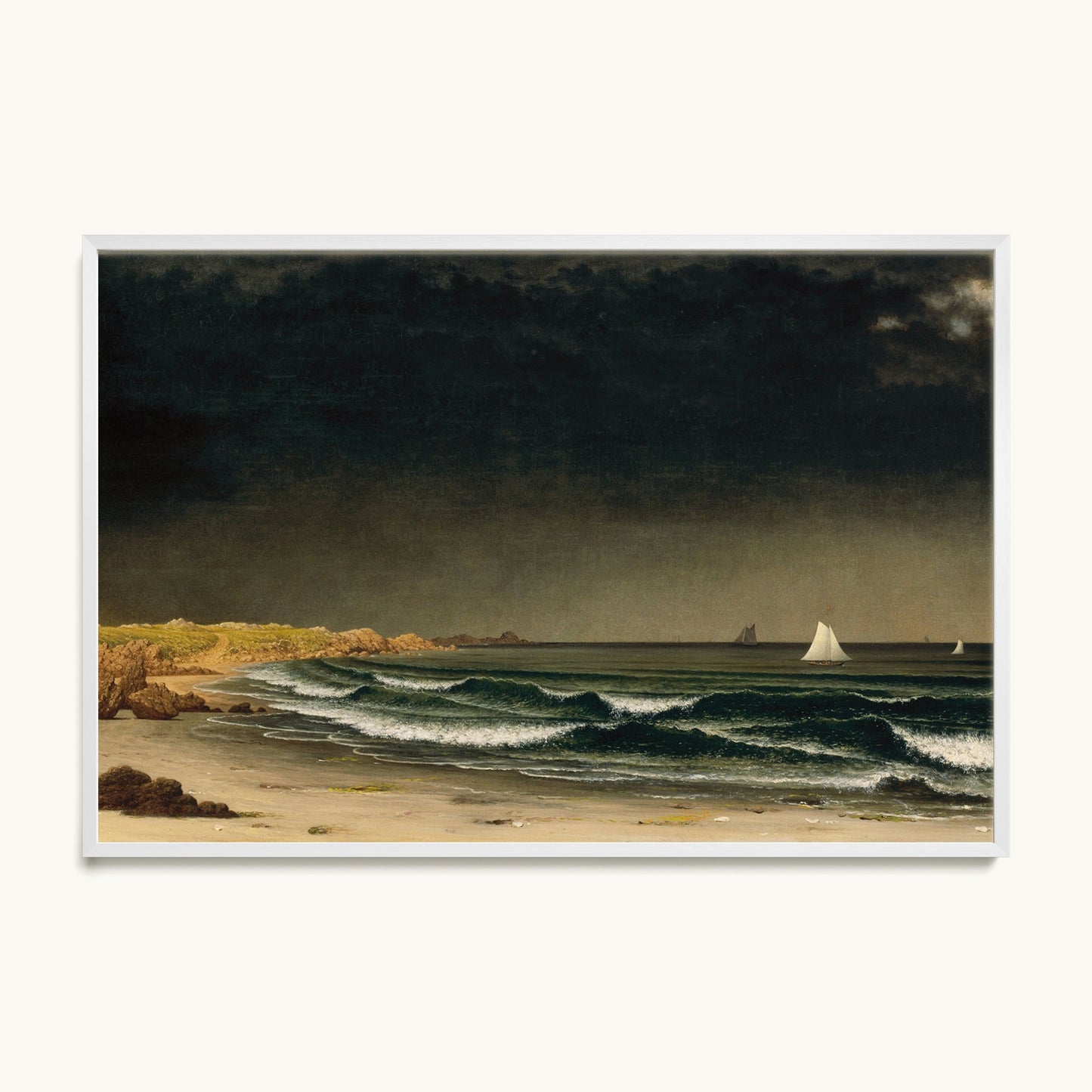 Approaching Storm, Beach near Newport