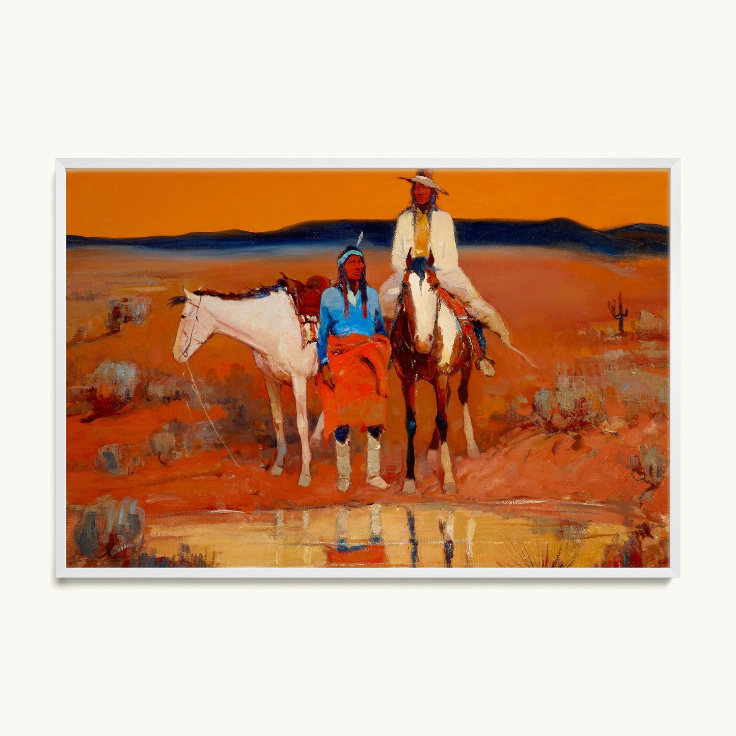 Apache at Watering Hole