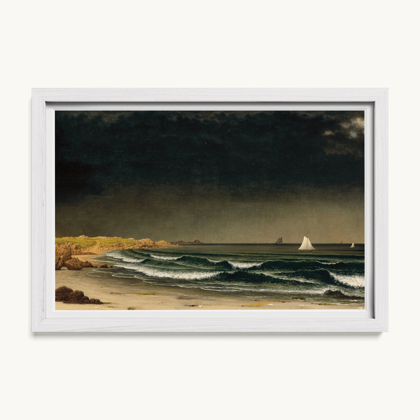 Approaching Storm, Beach near Newport