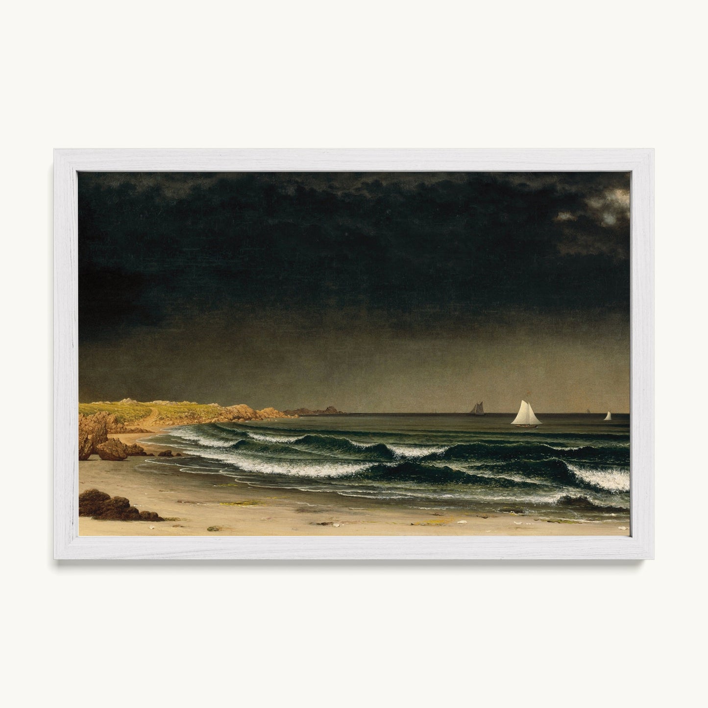 Approaching Storm, Beach near Newport