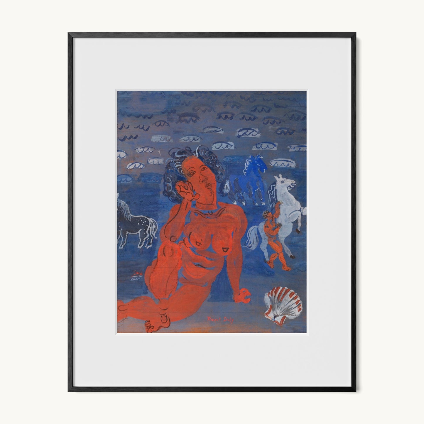 Amphitrite et chevaux marins (1925)