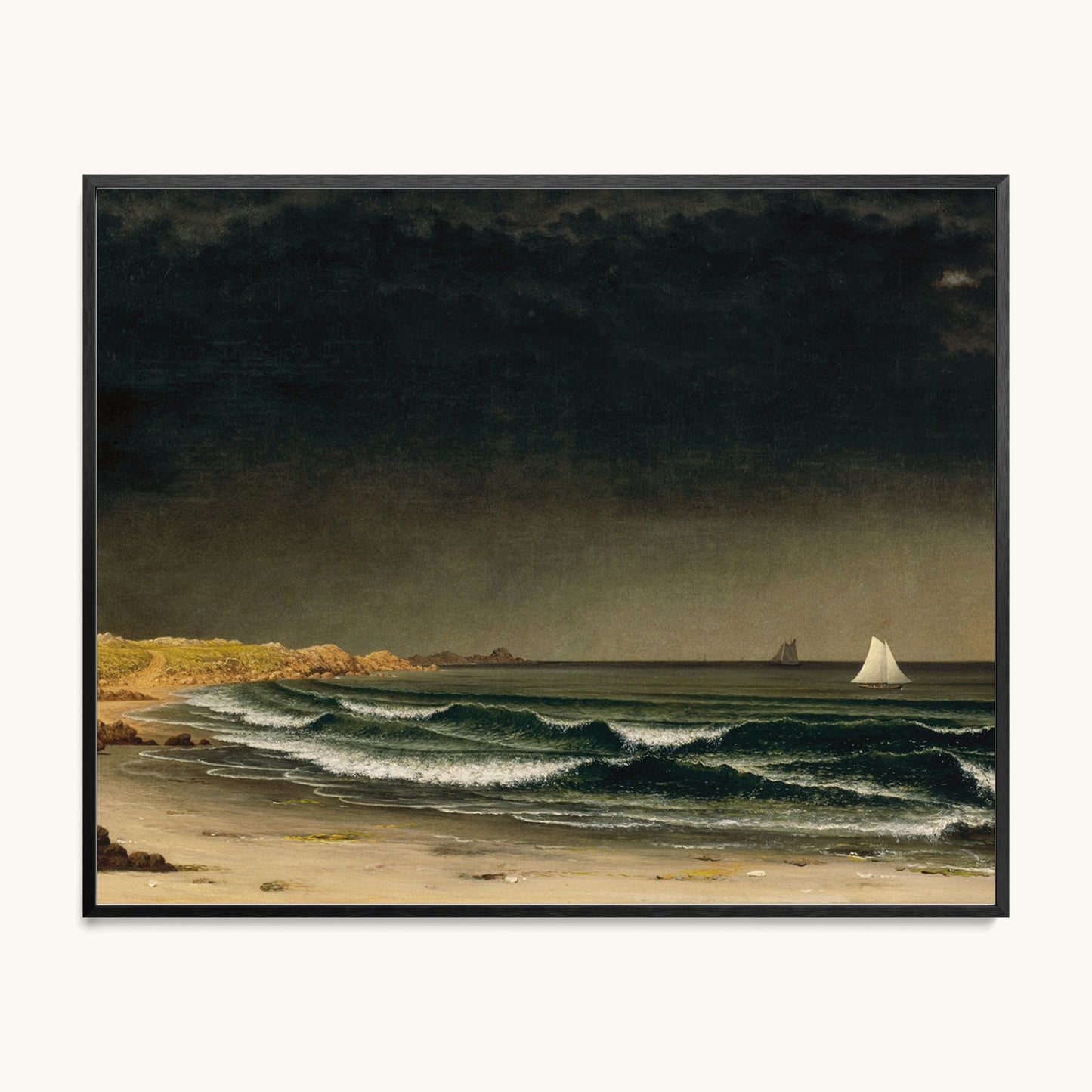 Approaching Storm, Beach near Newport