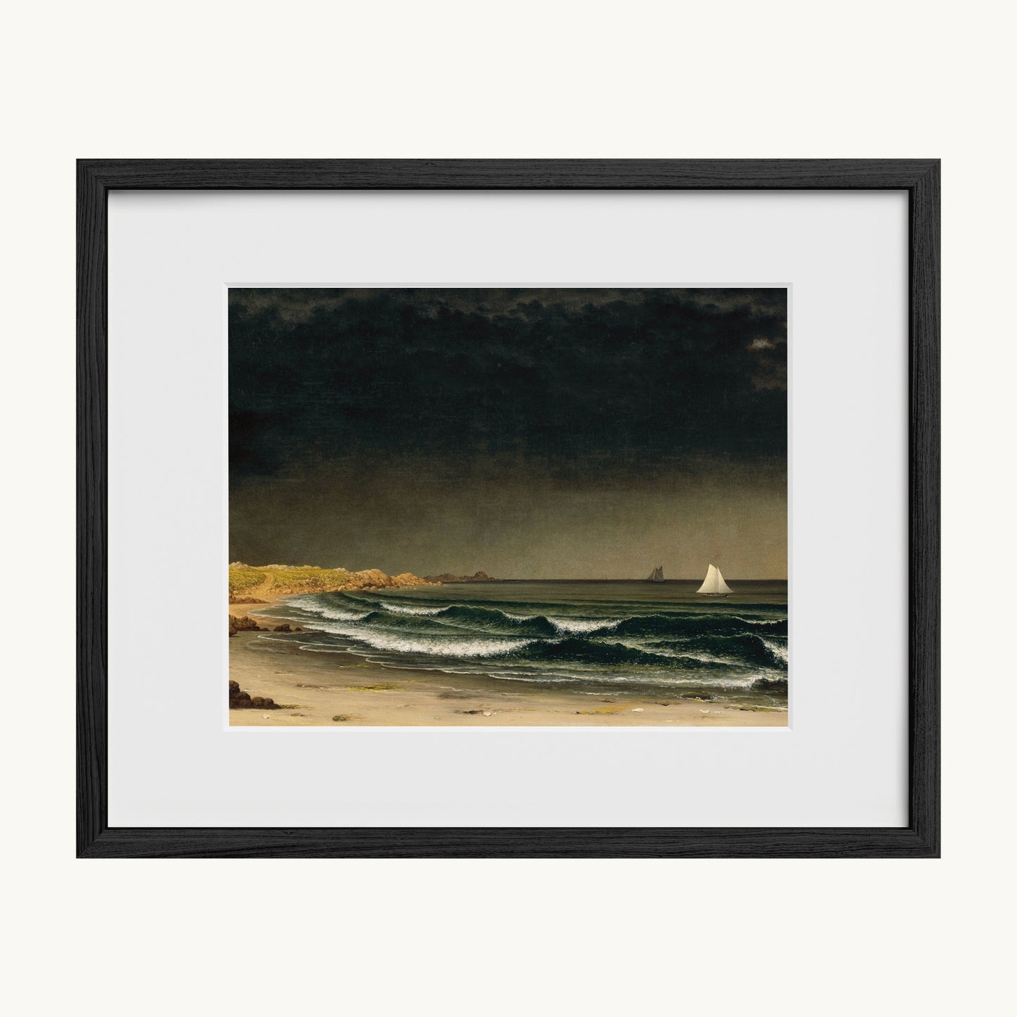 Approaching Storm, Beach near Newport