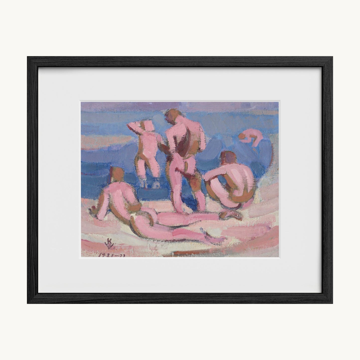Bathing Men