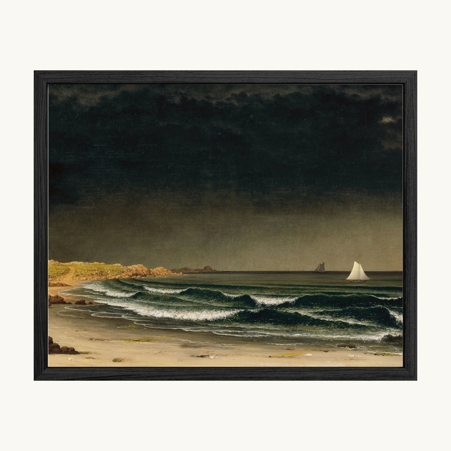 Approaching Storm, Beach near Newport