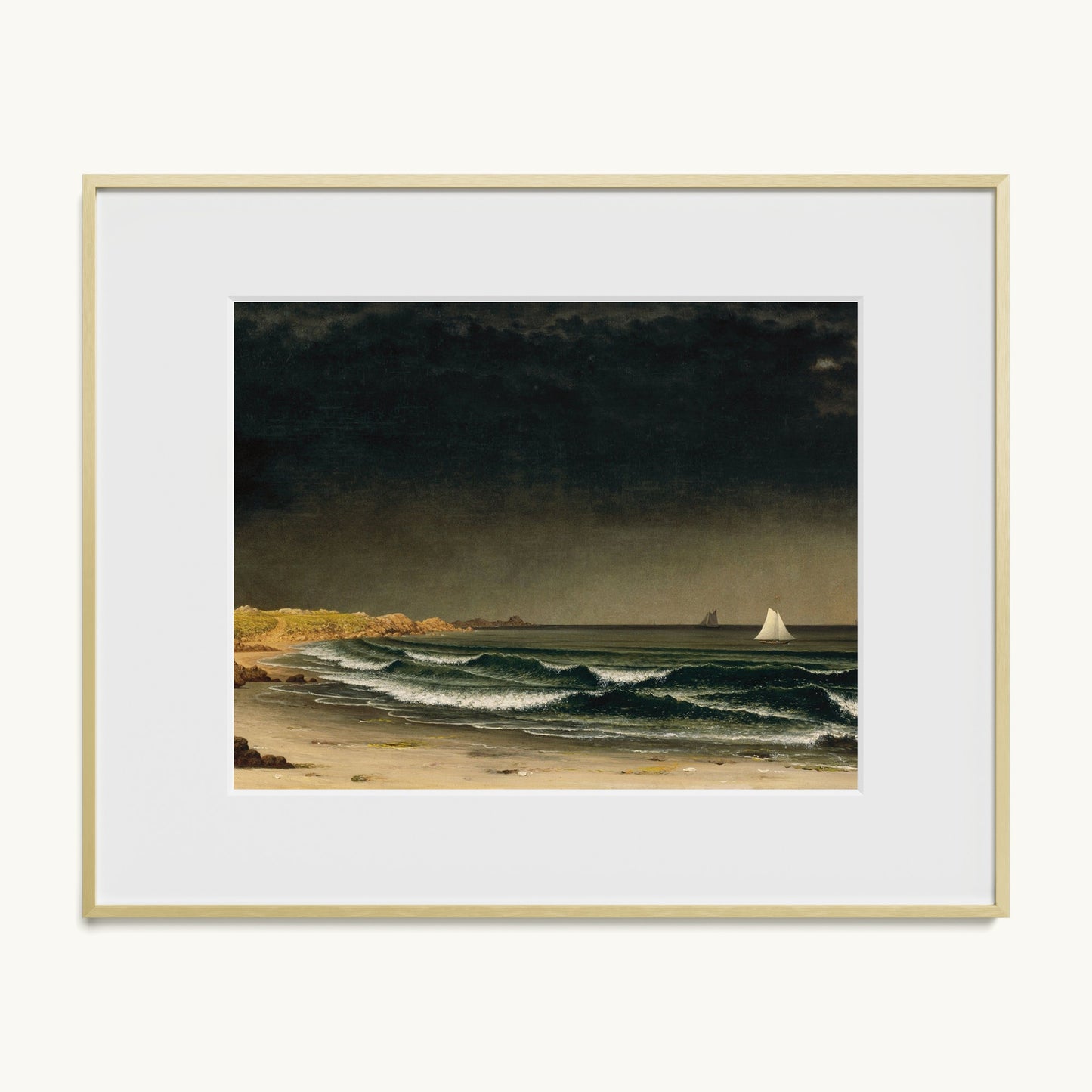 Approaching Storm, Beach near Newport