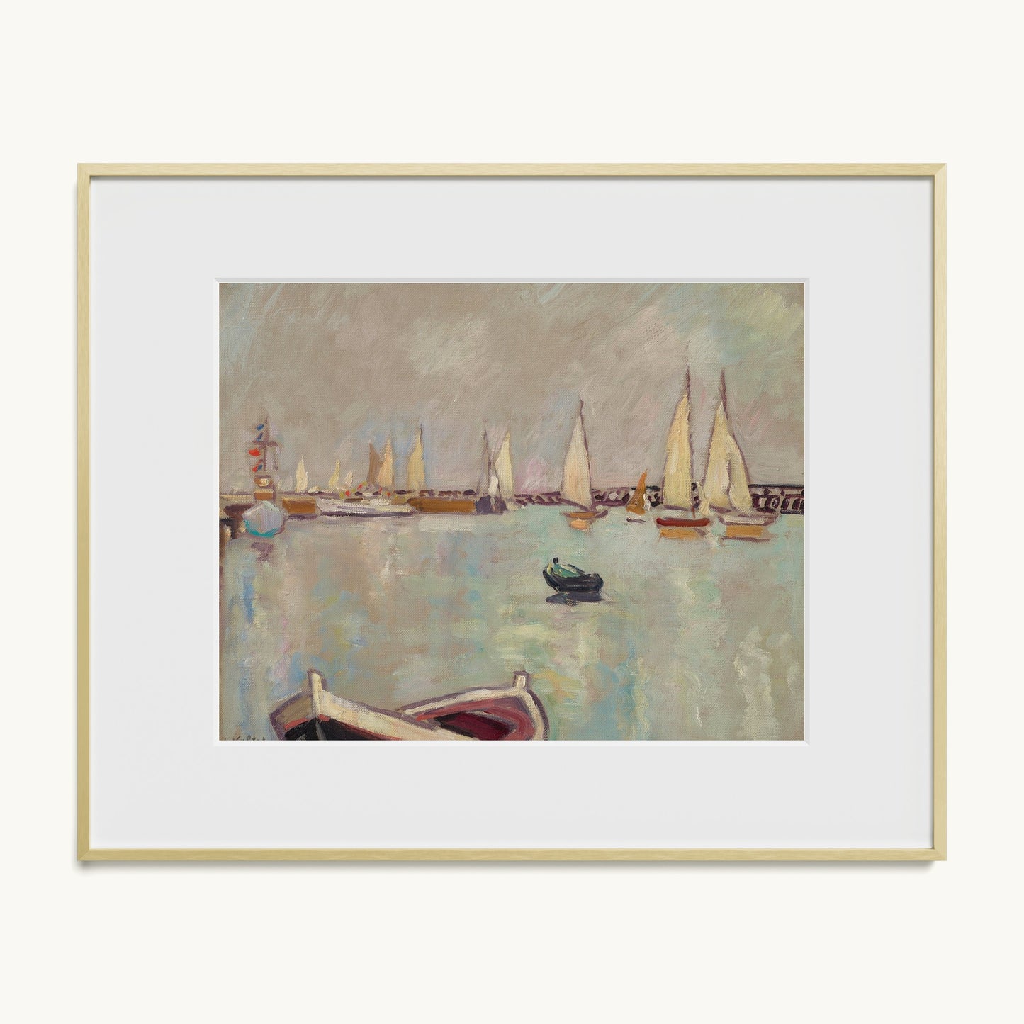 Barques et voiliers à Ouistreham