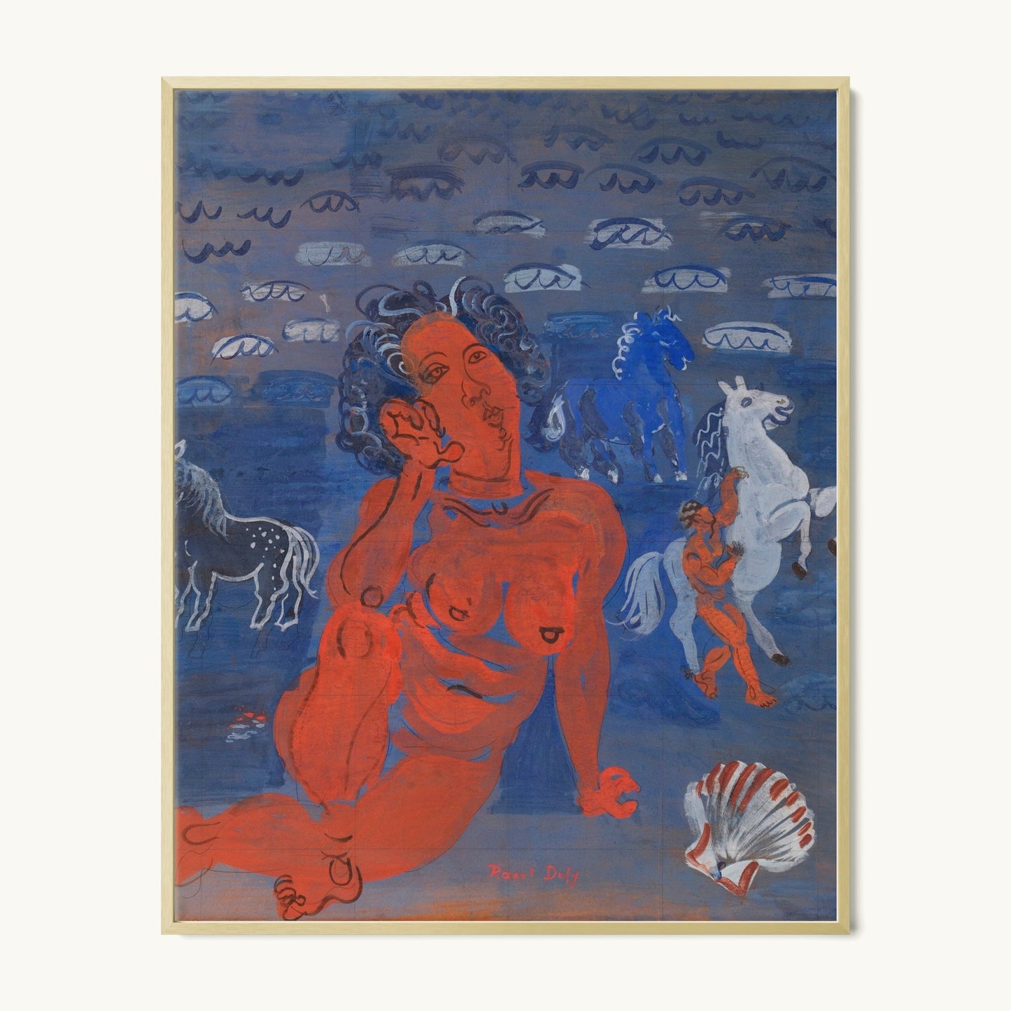 Amphitrite et chevaux marins (1925)