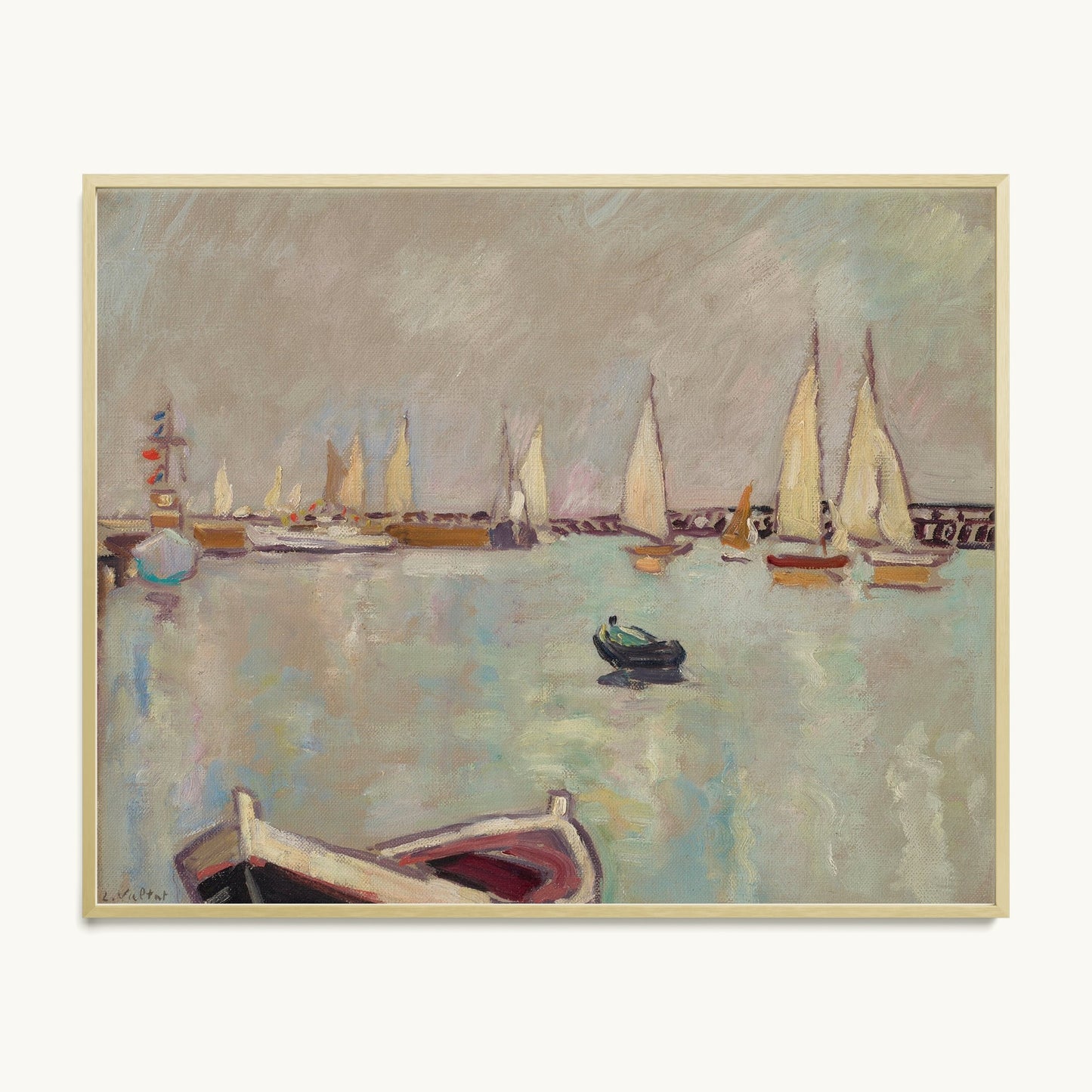 Barques et voiliers à Ouistreham
