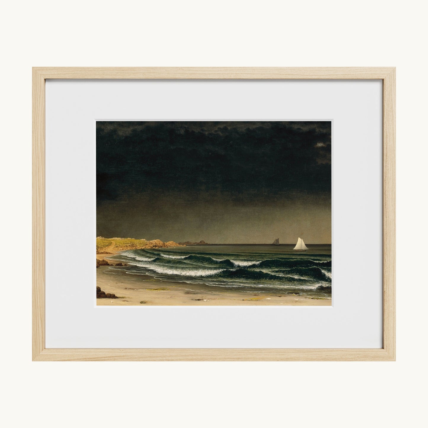 Approaching Storm, Beach near Newport