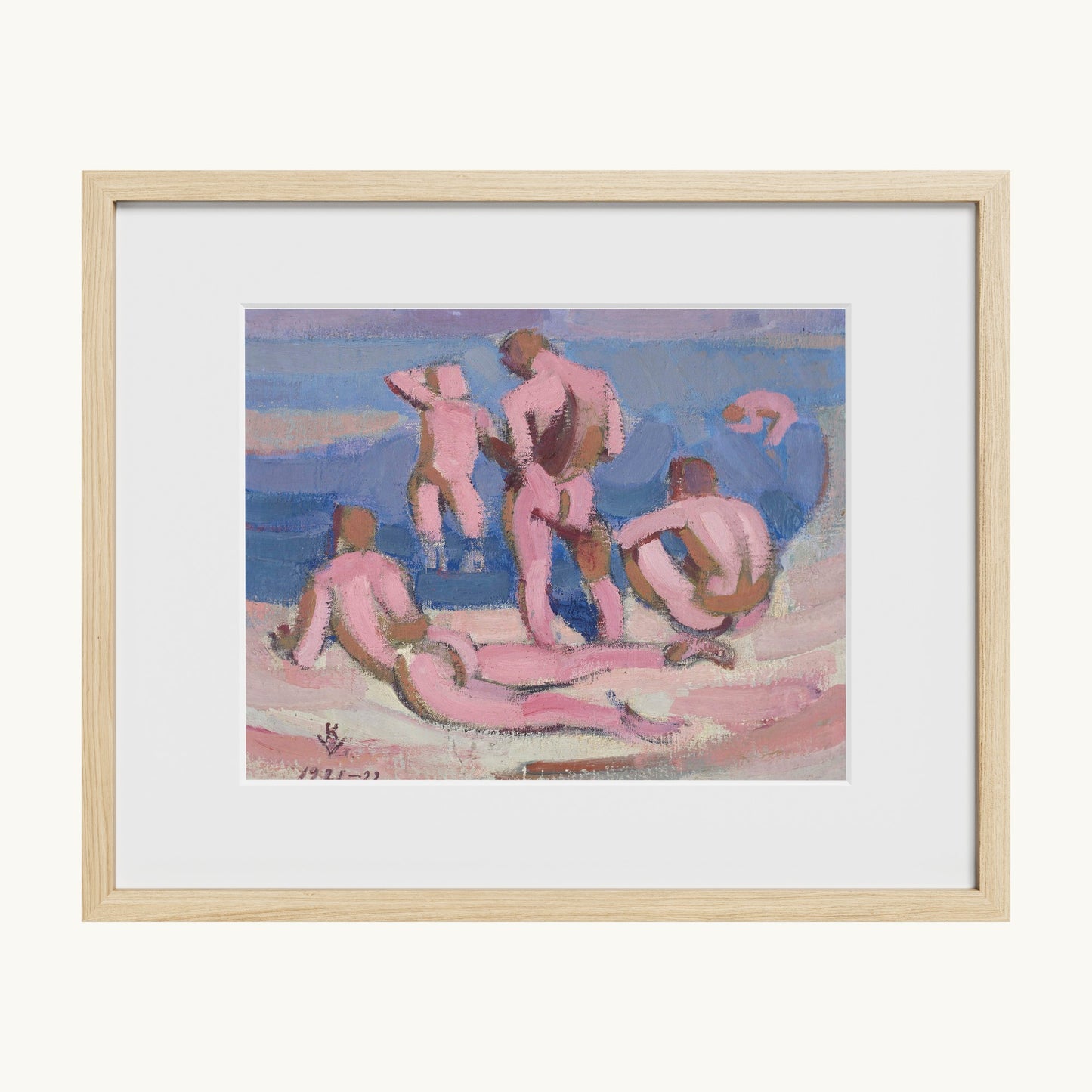Bathing Men