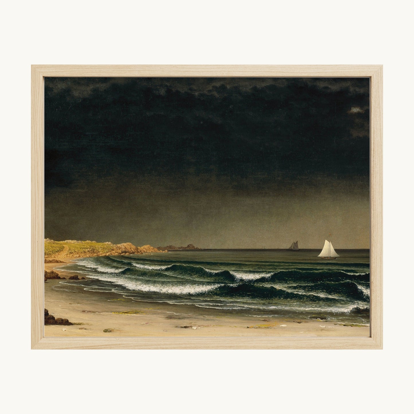 Approaching Storm, Beach near Newport
