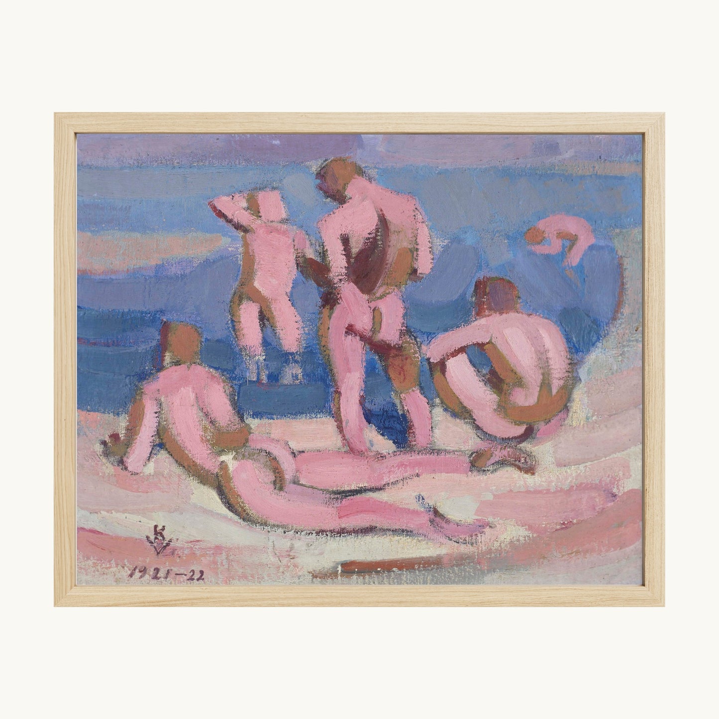 Bathing Men