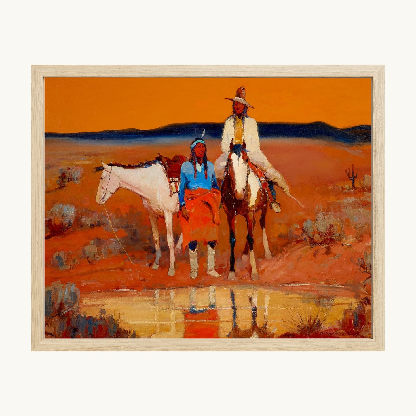 Apache at Watering Hole