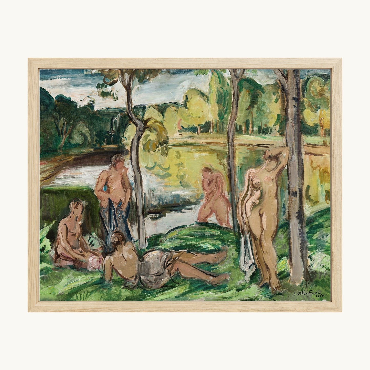 Baigneuses sur la Rance