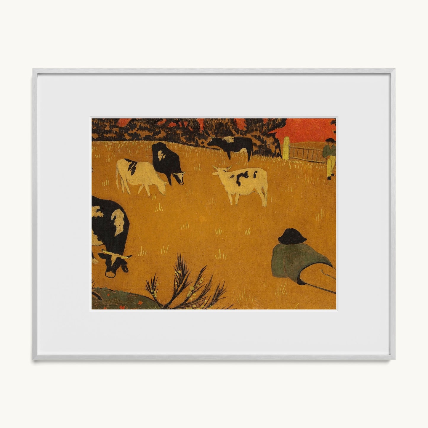 Breton Panel with Cows