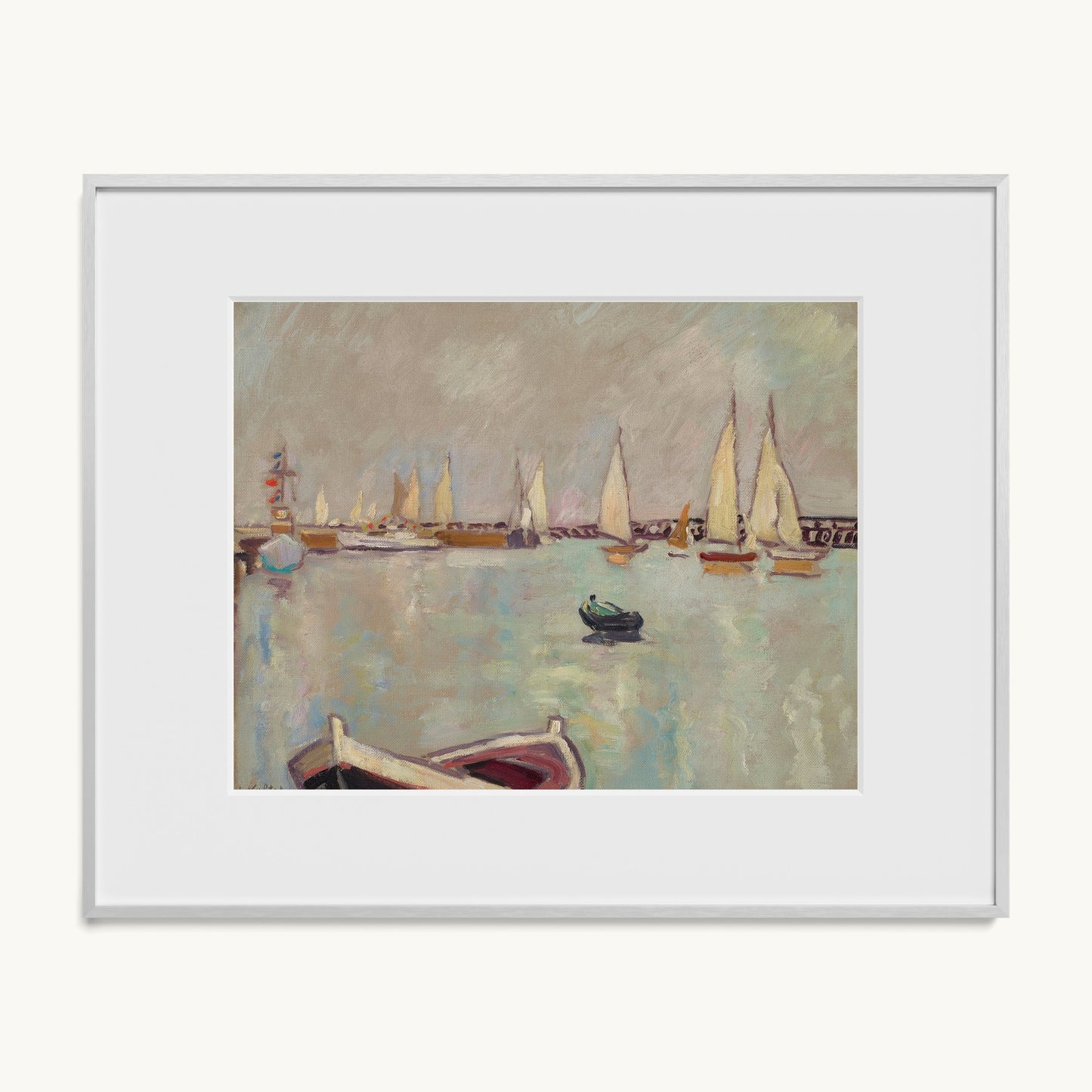 Barques et voiliers à Ouistreham