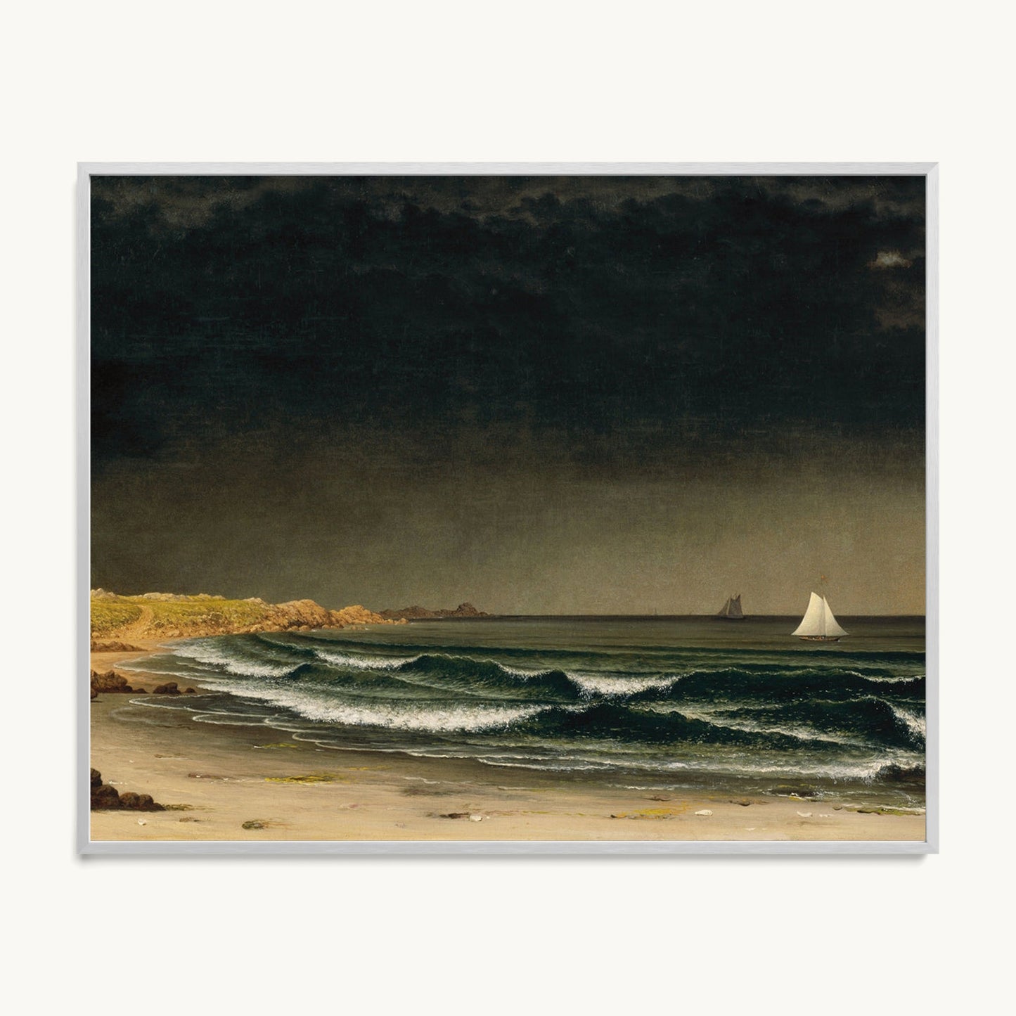 Approaching Storm, Beach near Newport
