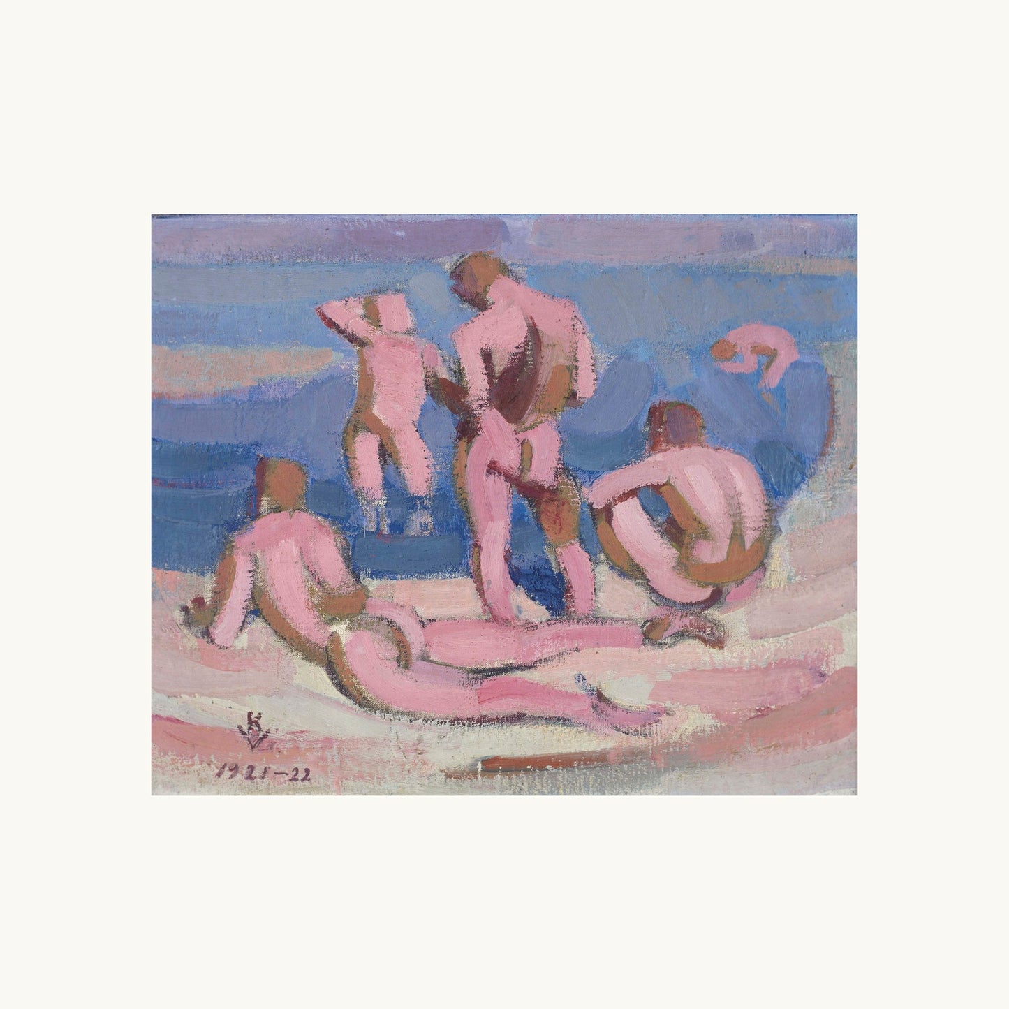 Bathing Men