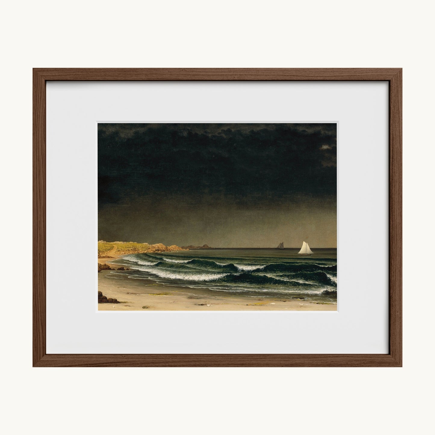 Approaching Storm, Beach near Newport