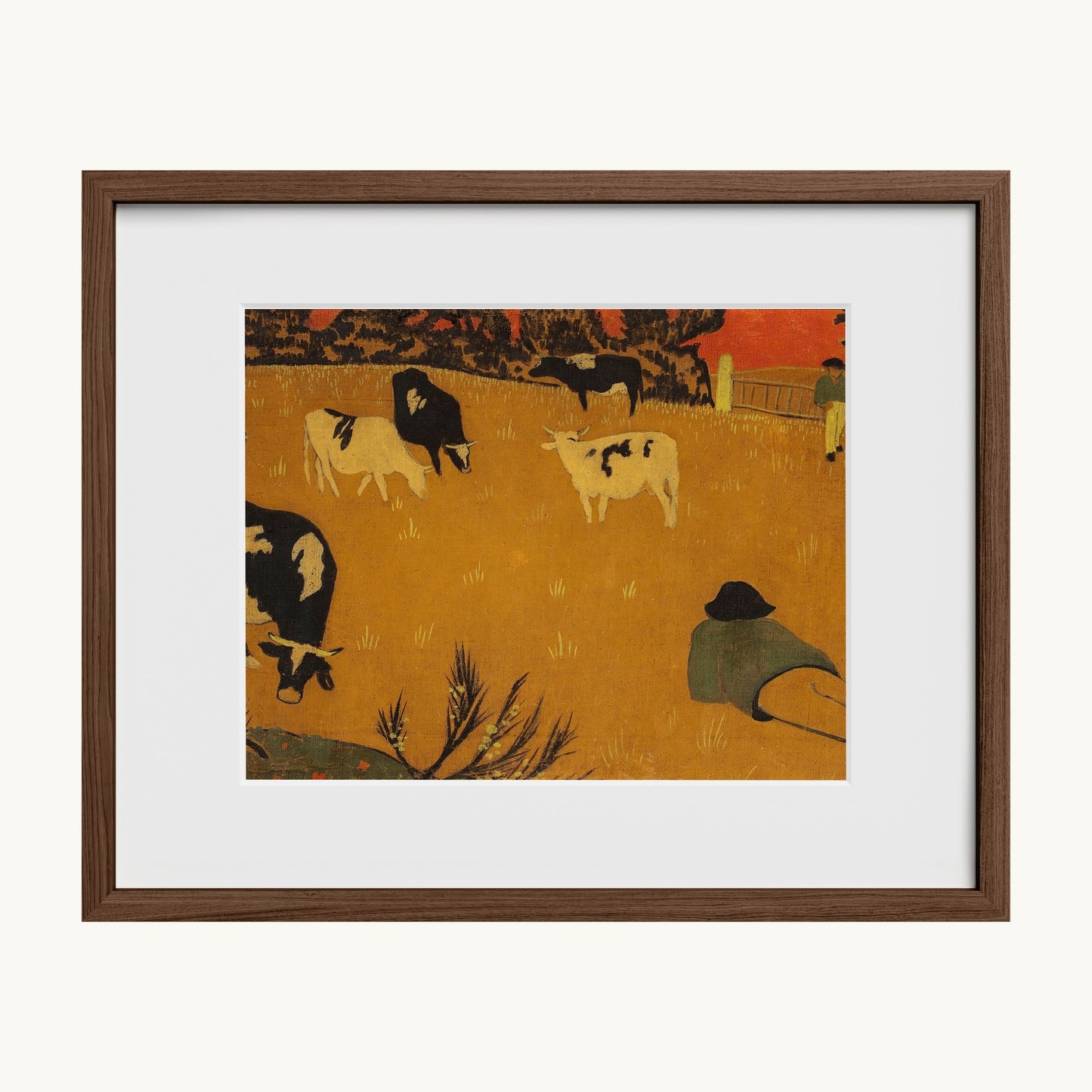 Breton Panel with Cows