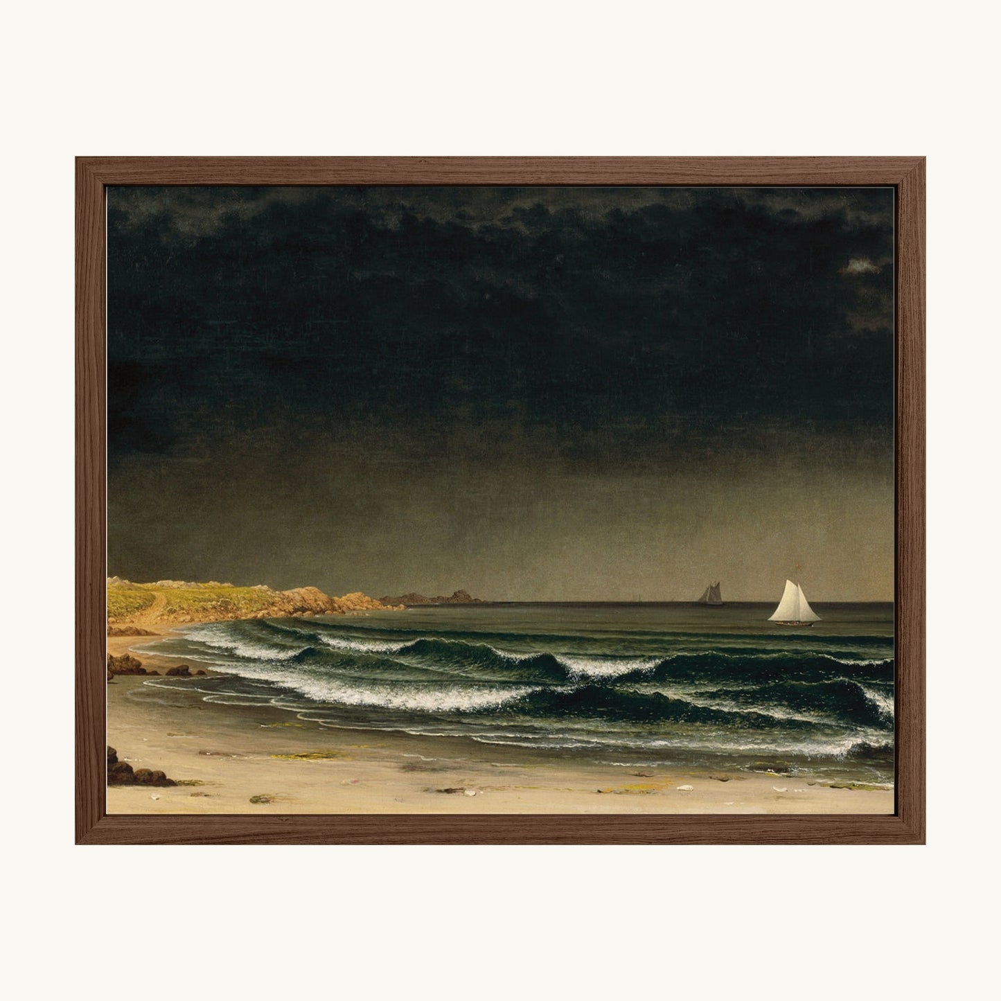 Approaching Storm, Beach near Newport