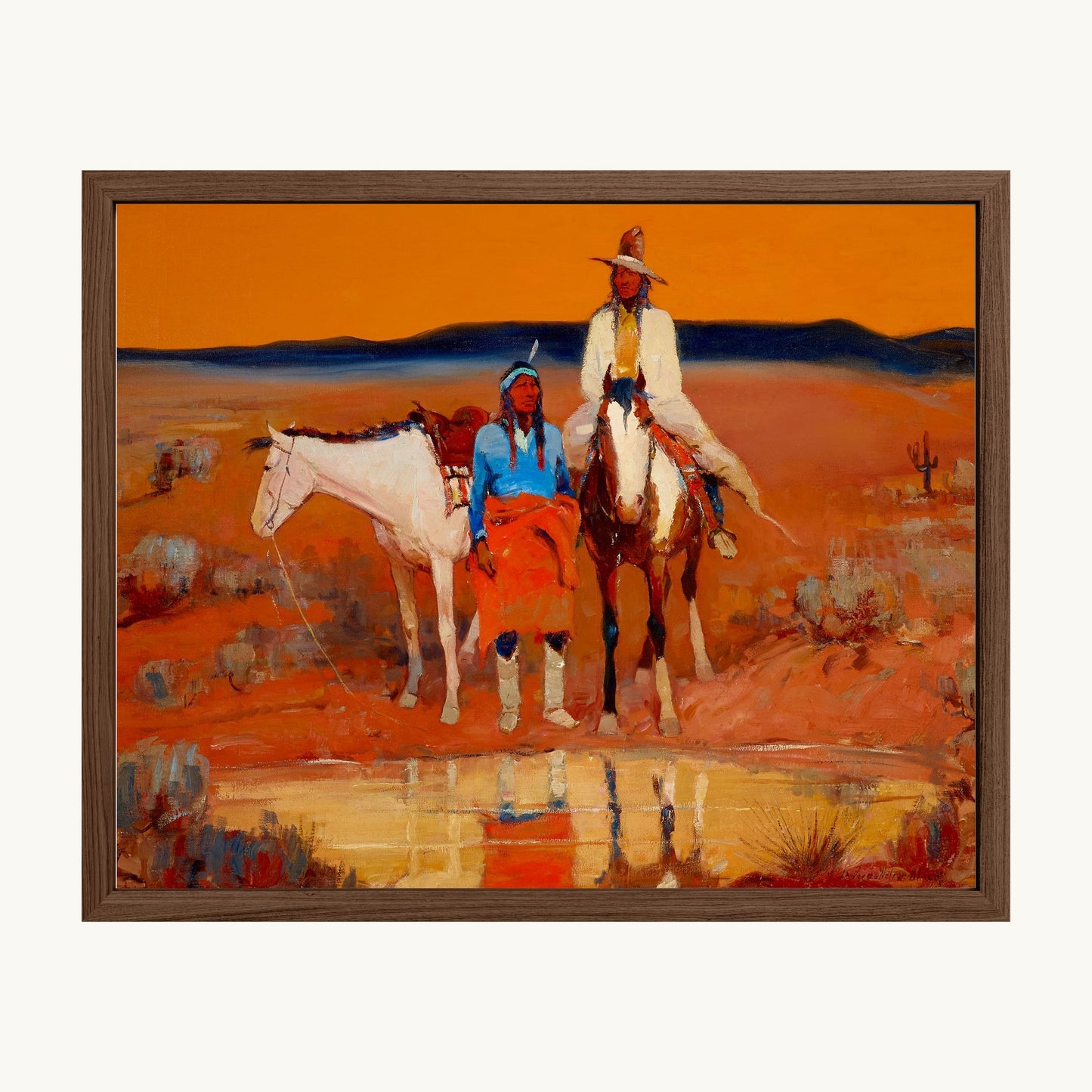 Apache at Watering Hole