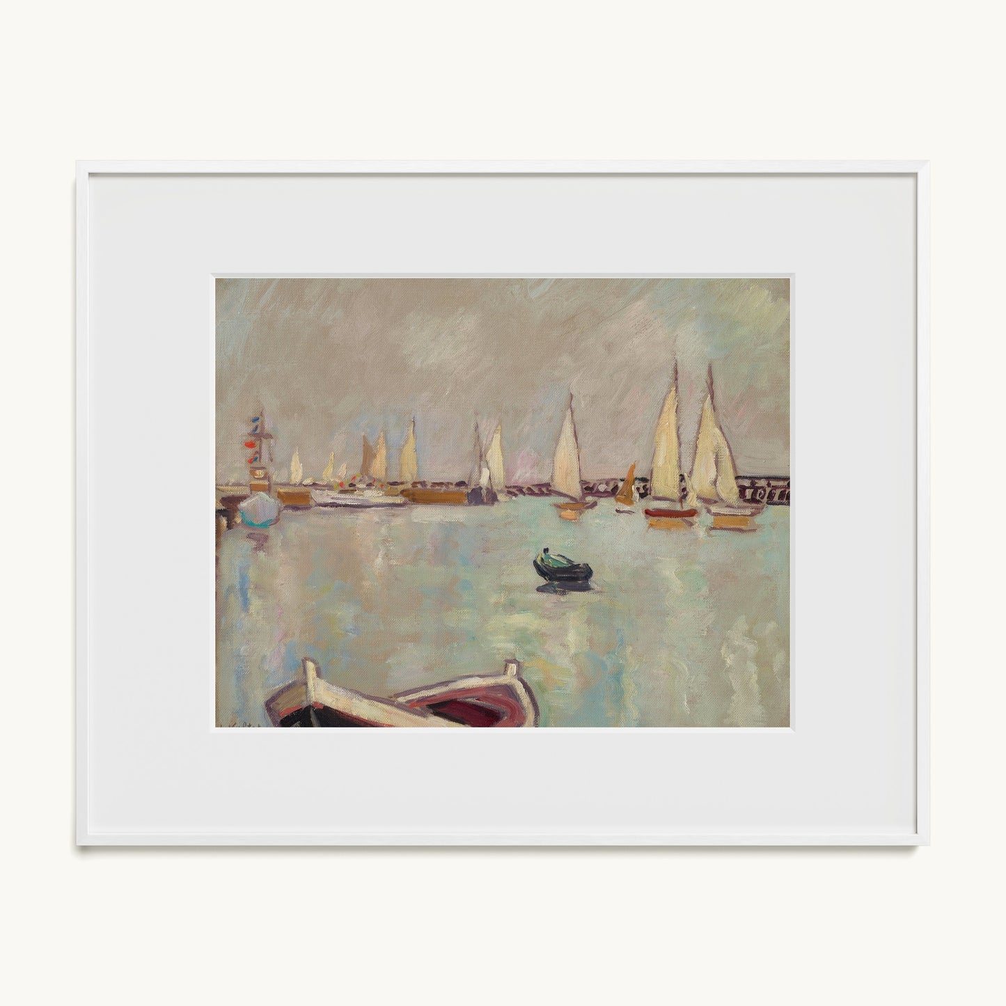 Barques et voiliers à Ouistreham